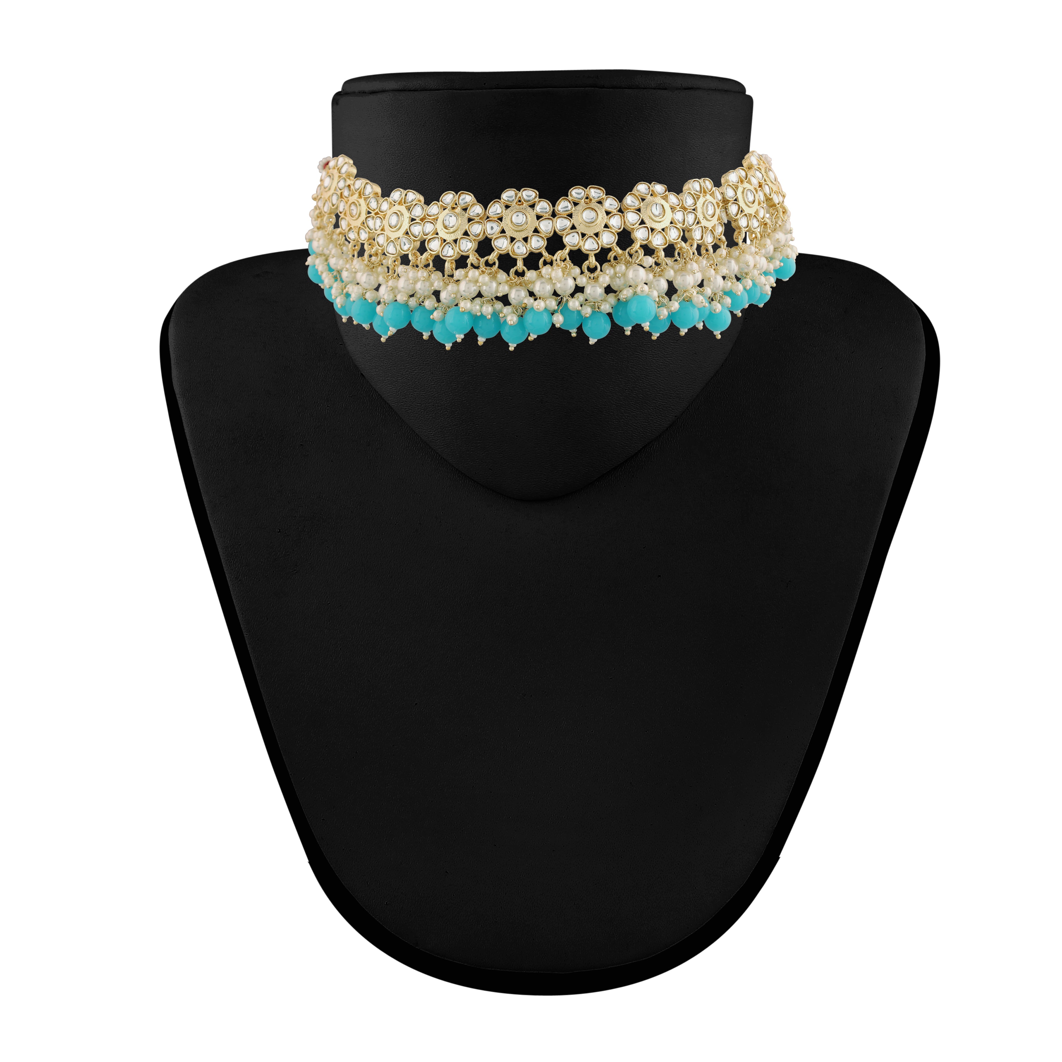'ANAYRA' Turquoise Necklace Set