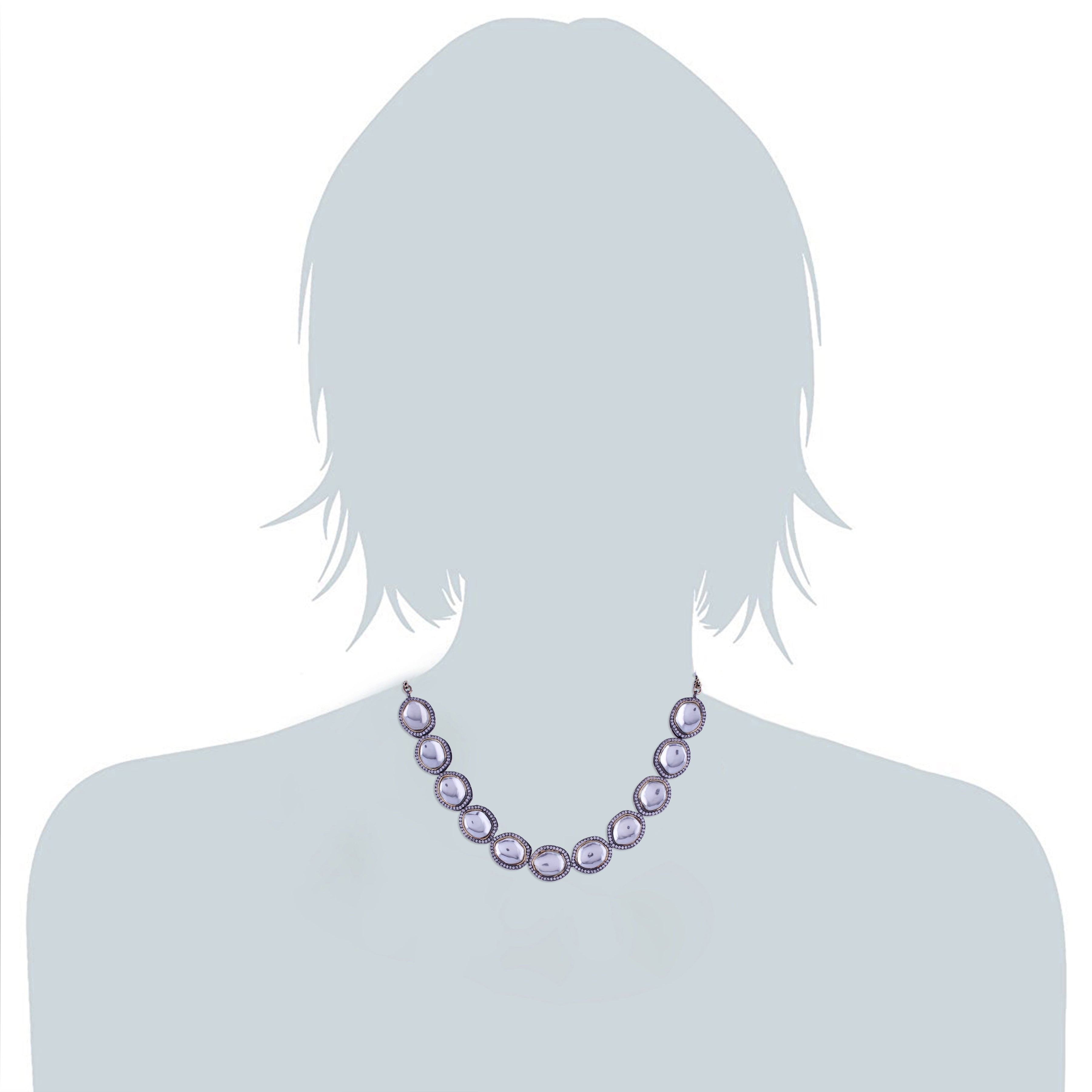 Gulnaaz Polki Kundan Neckpiece