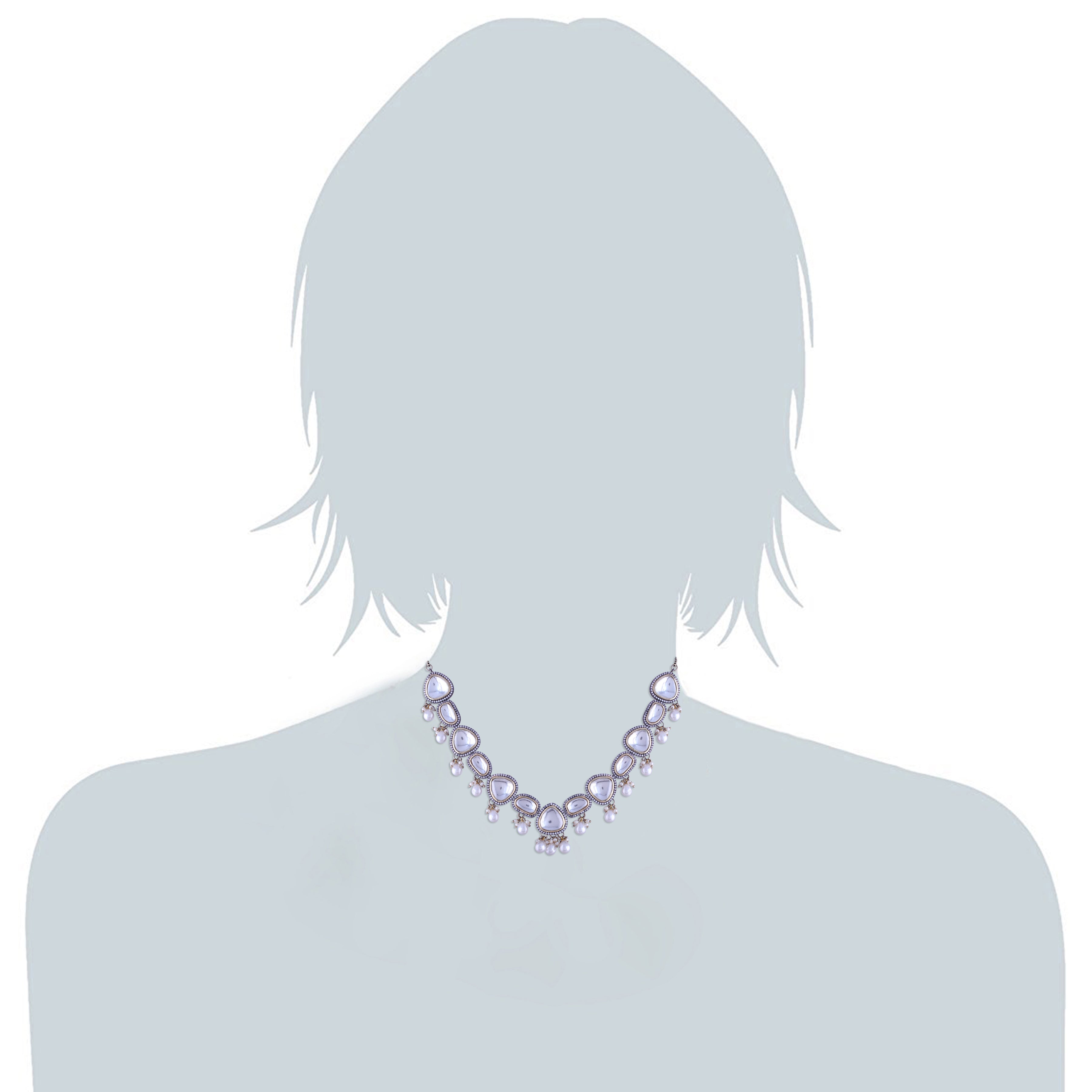 GUDIYA POLKI KUNDAN NECKPIECE