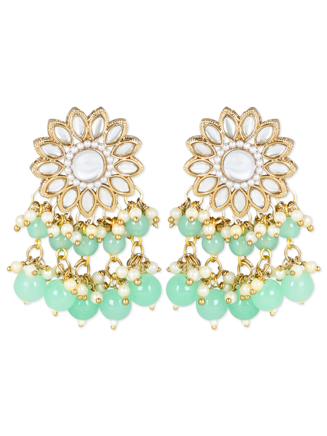 Ishna Mint Necklace Set