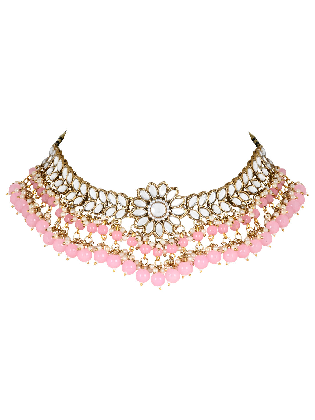 Ishna Pink Necklace Set