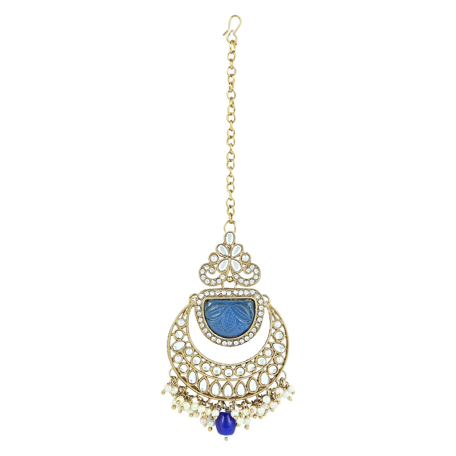 Mokshi Blue Necklace Set