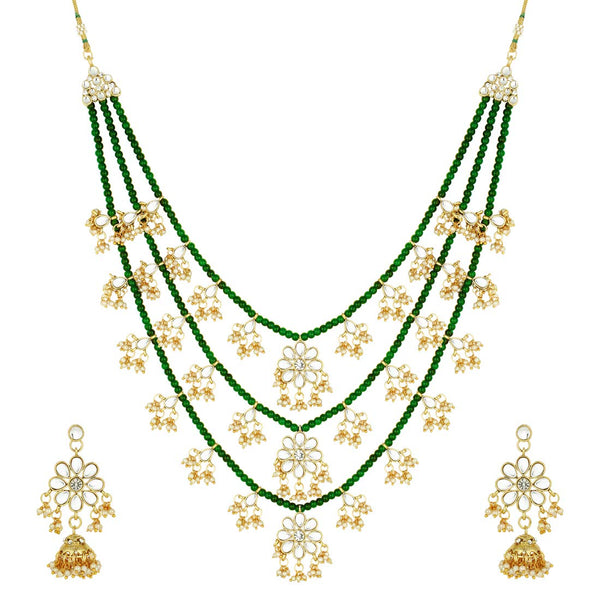 Nishat Green Necklace Set