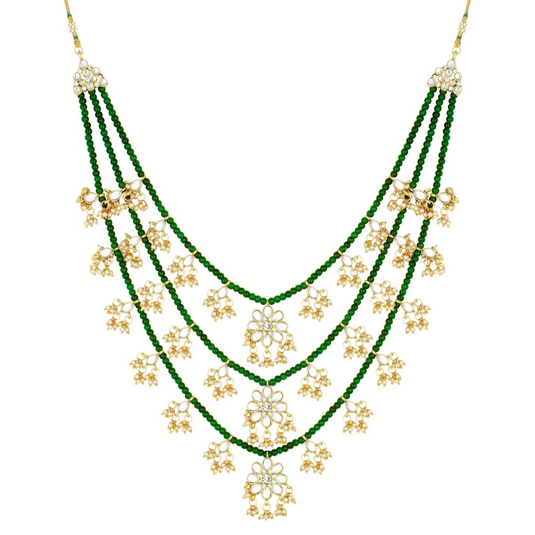 Nishat Green Necklace Set