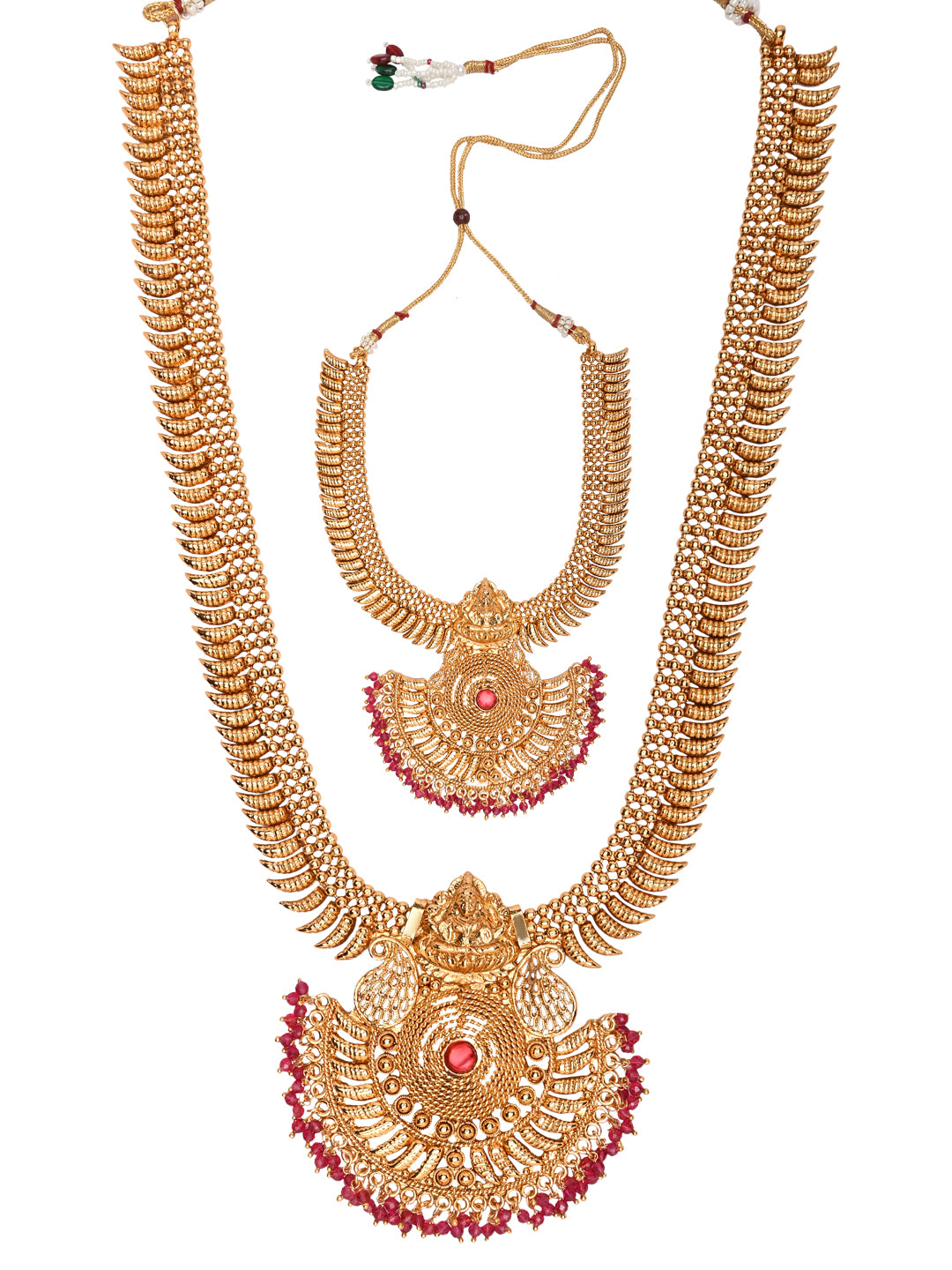 Archita Pink Necklace Set