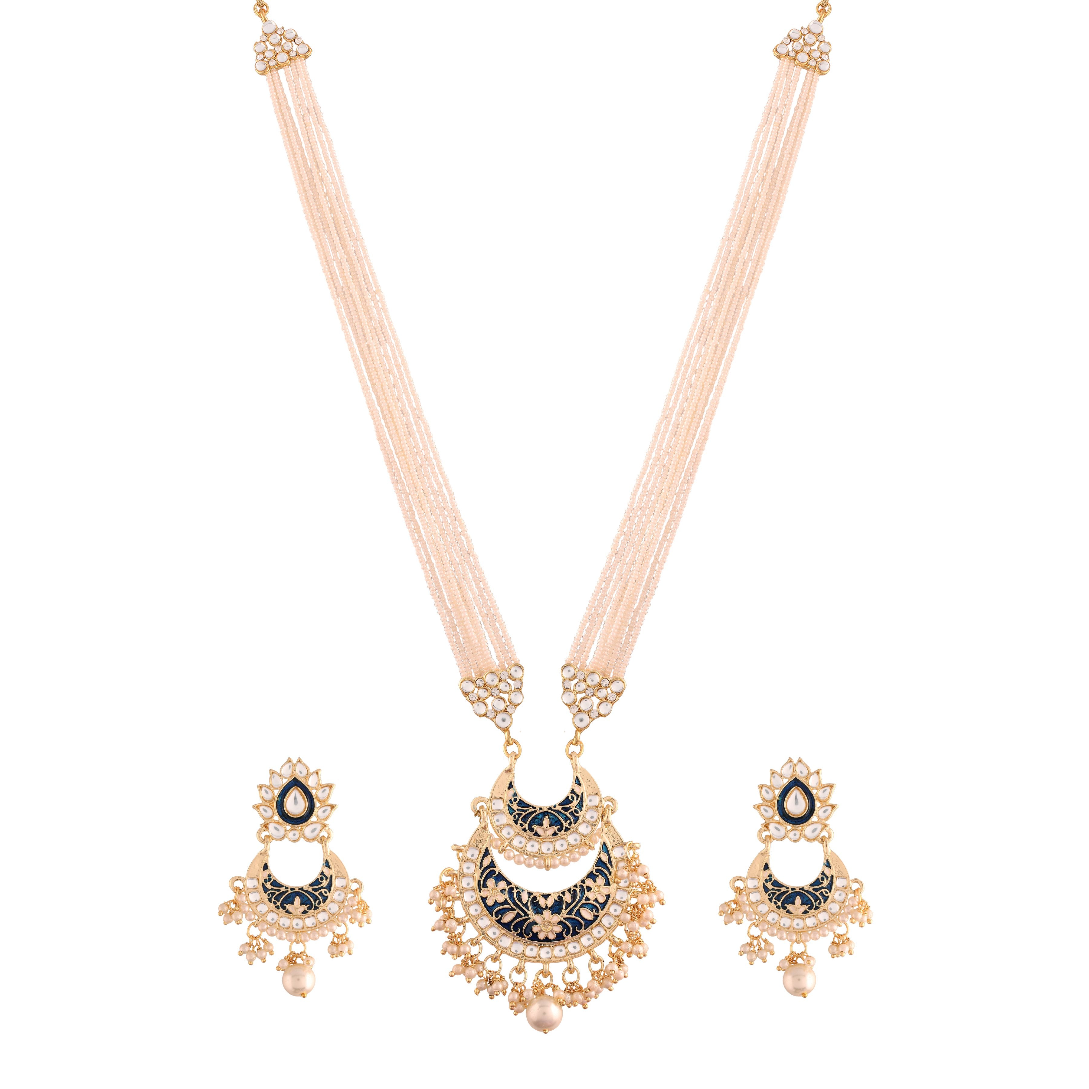 REVA Blue Necklace Set