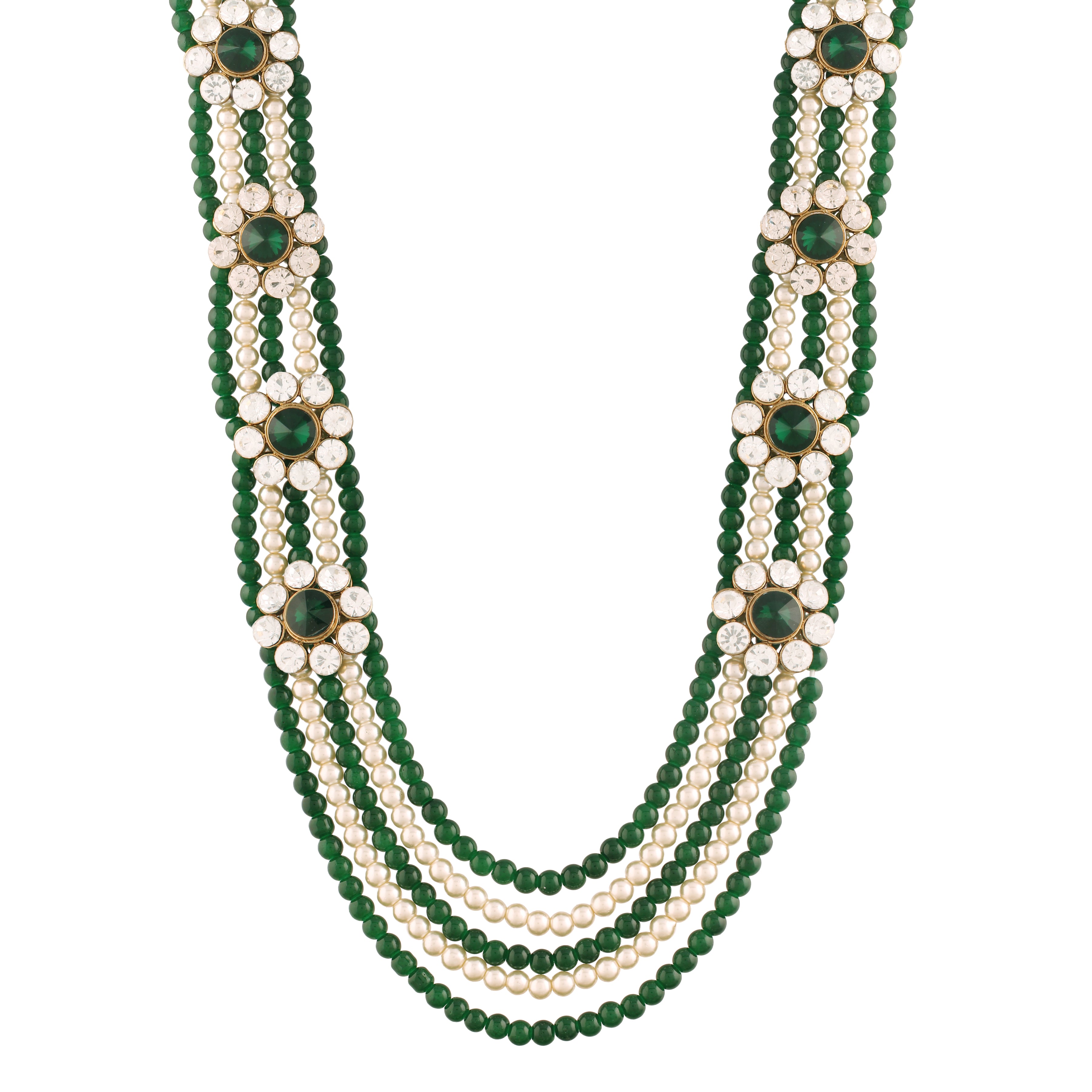 Arjun Green Necklace for Men