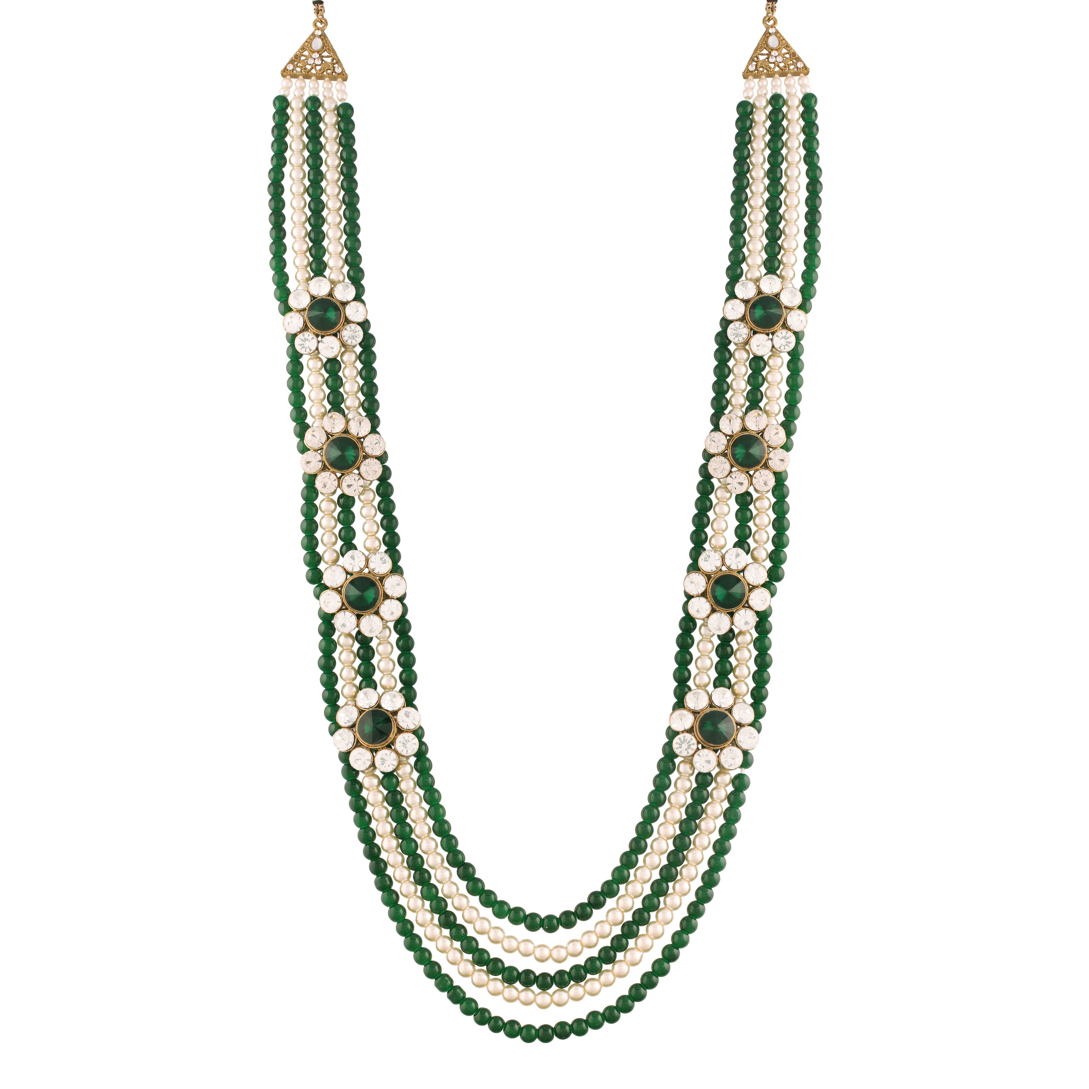 Arjun Green Necklace for Men