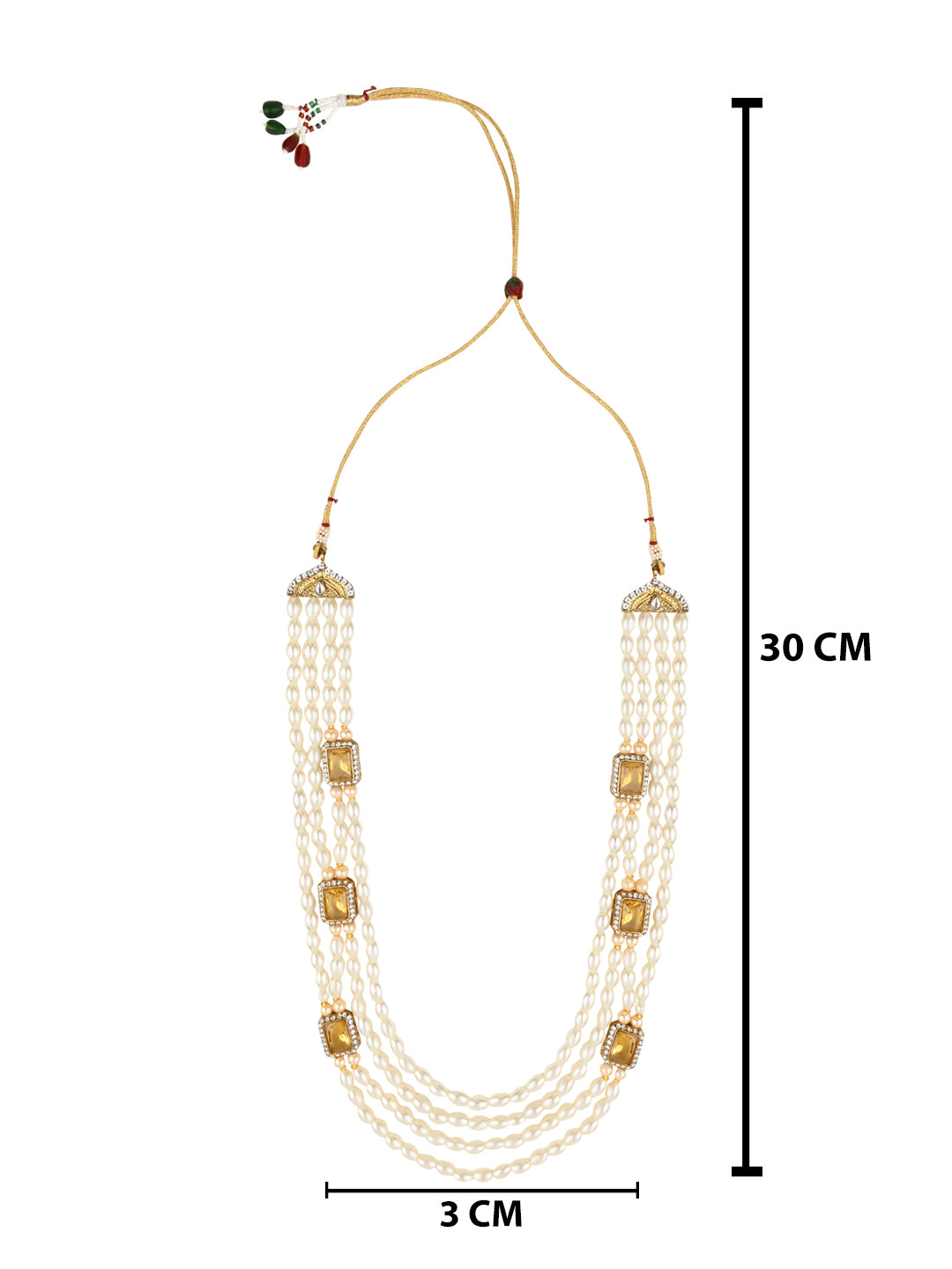 Devansh Pearl & Kundan Necklace