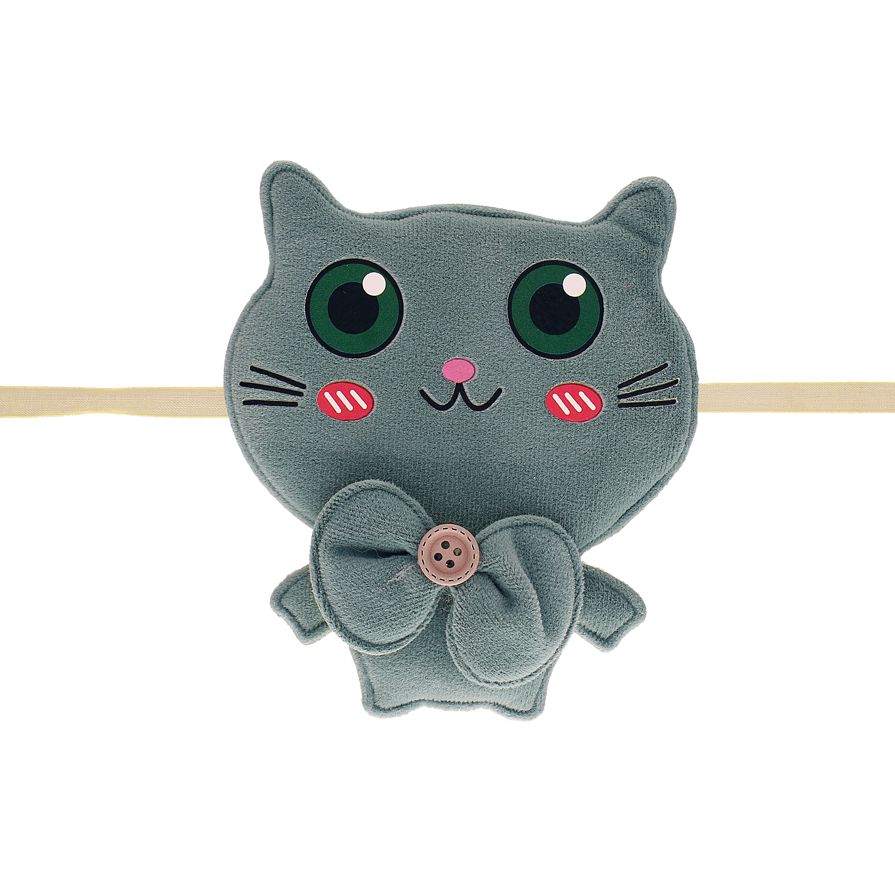 Adorable Kid's Cat Cartoon character Rakhi