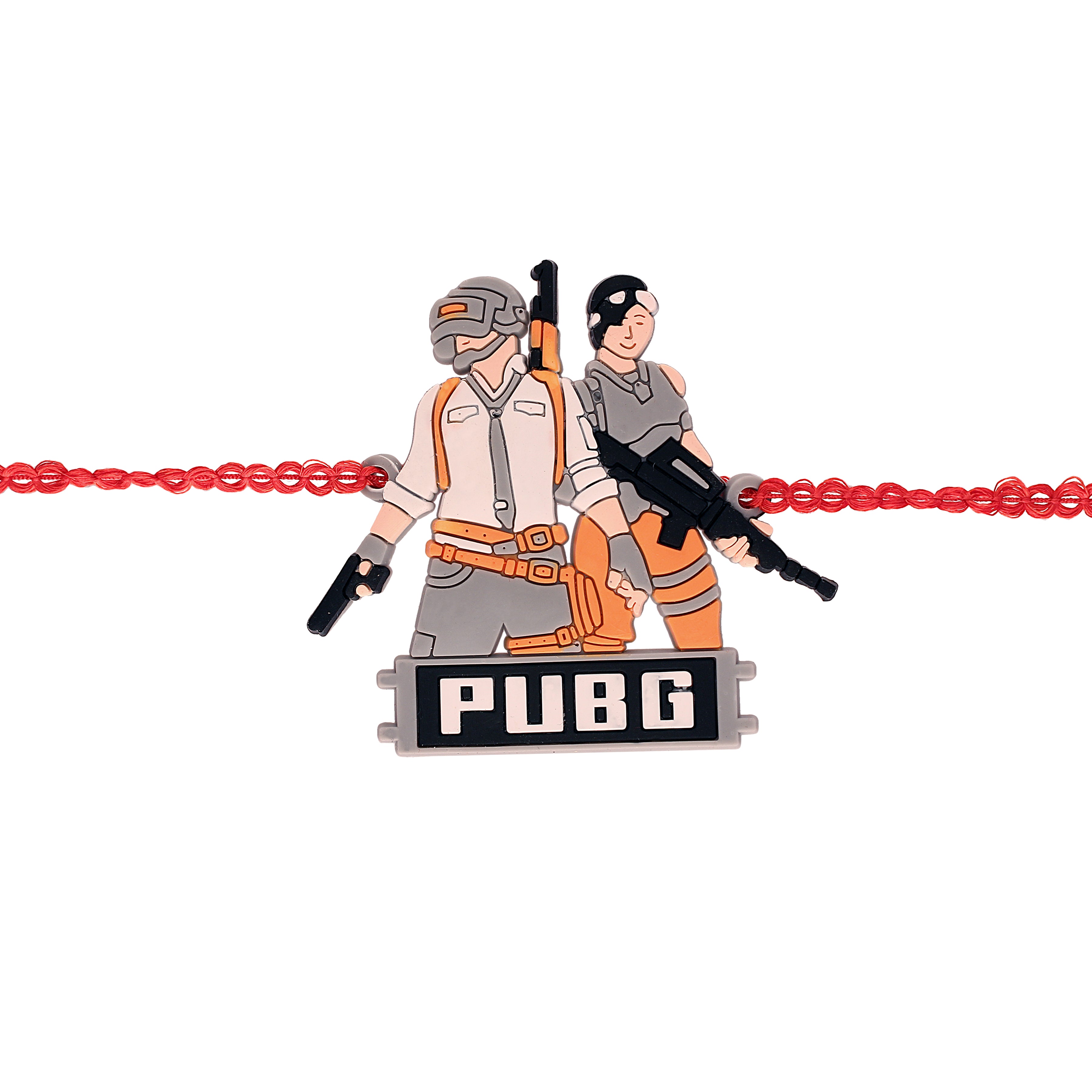Adorable Kid's Pubg Cartoon character Rakhi