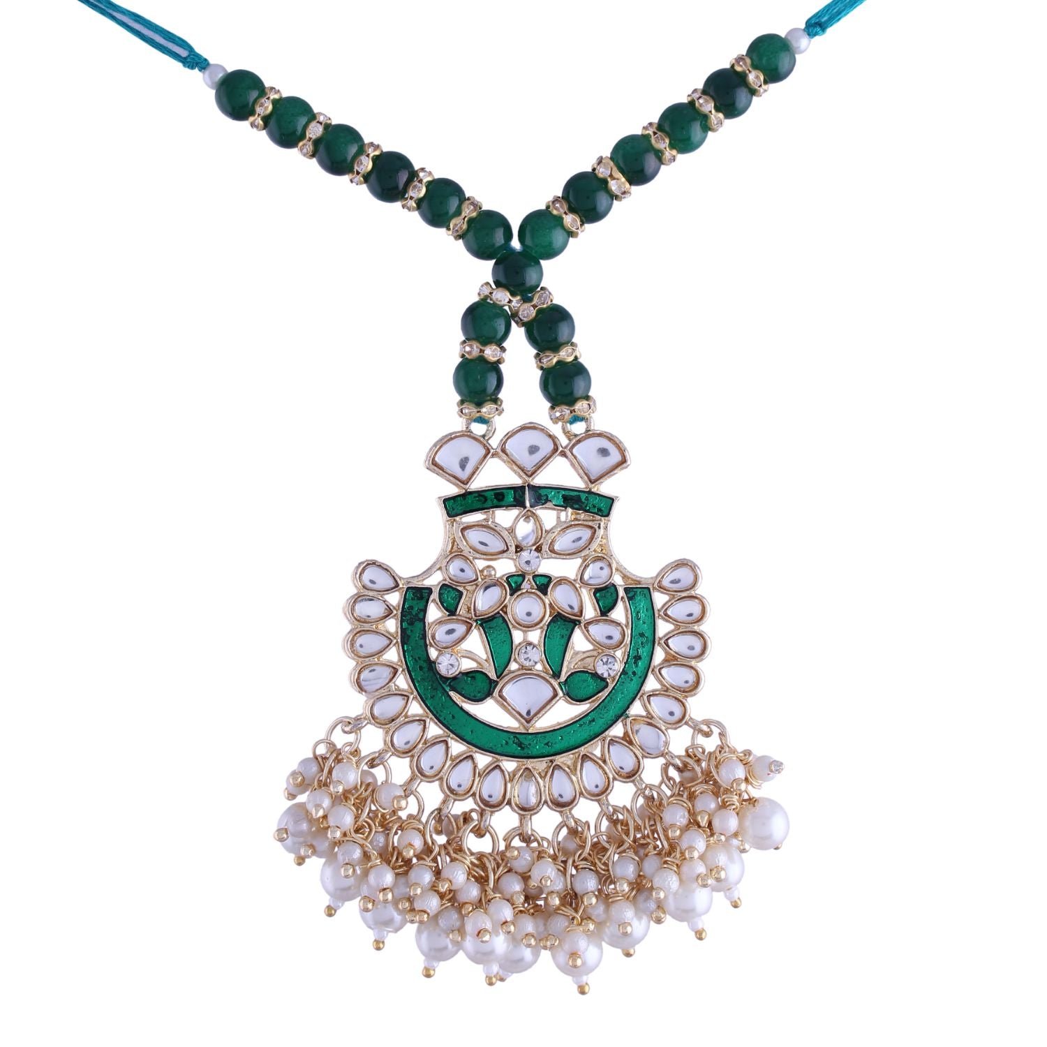 Designer Bhaiya Bhabhi Hanging Lumba & Rakhi Combo Set