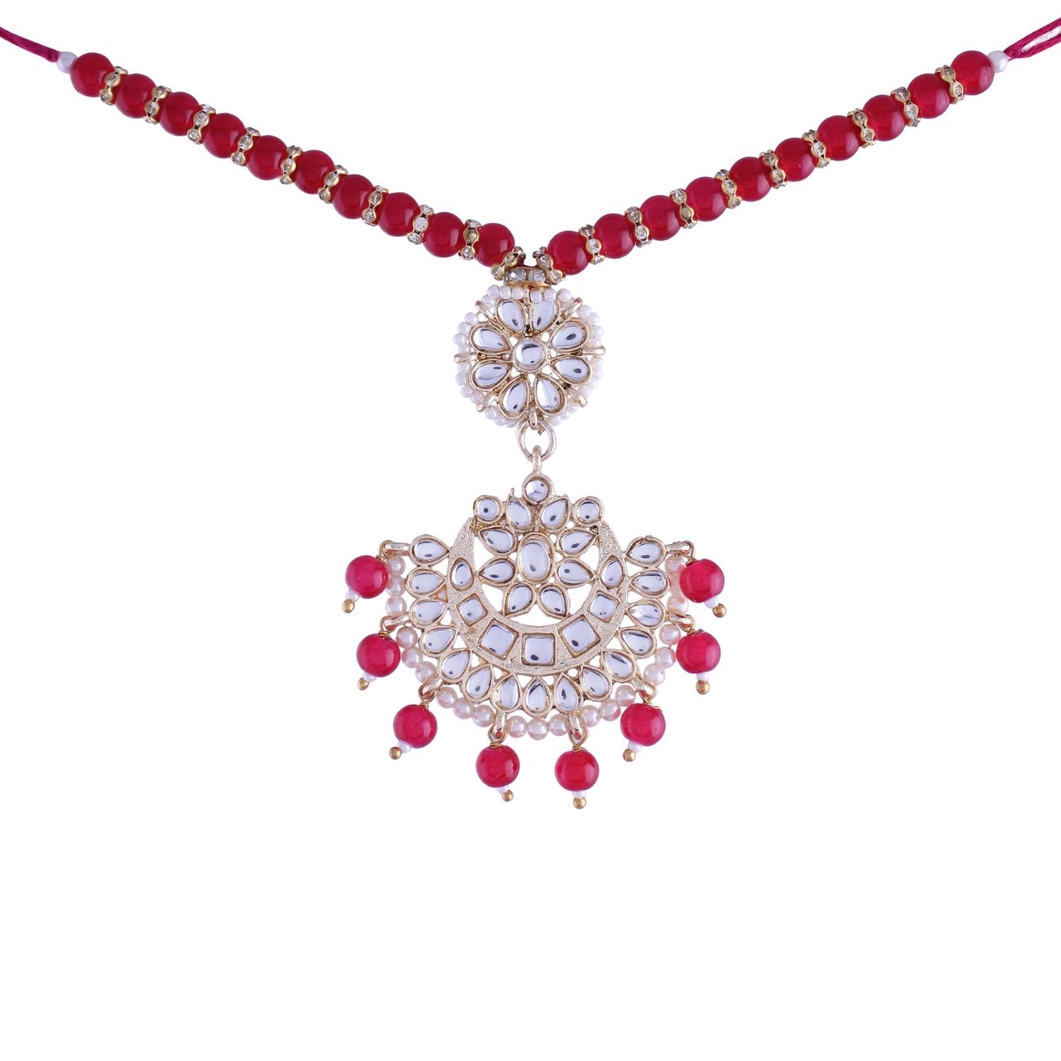 Designer Bhaiya Bhabhi Hanging Lumba & Rakhi Combo Set