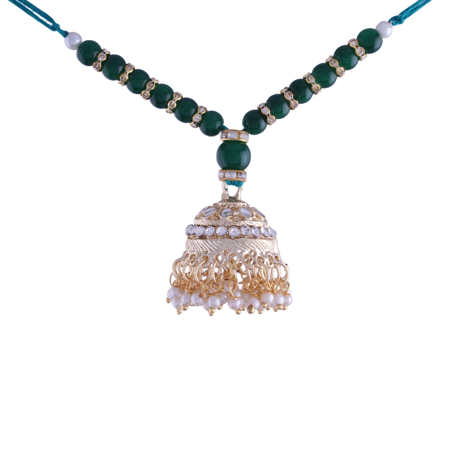 Designer Bhaiya Bhabhi Hanging Lumba & Rakhi Combo Set