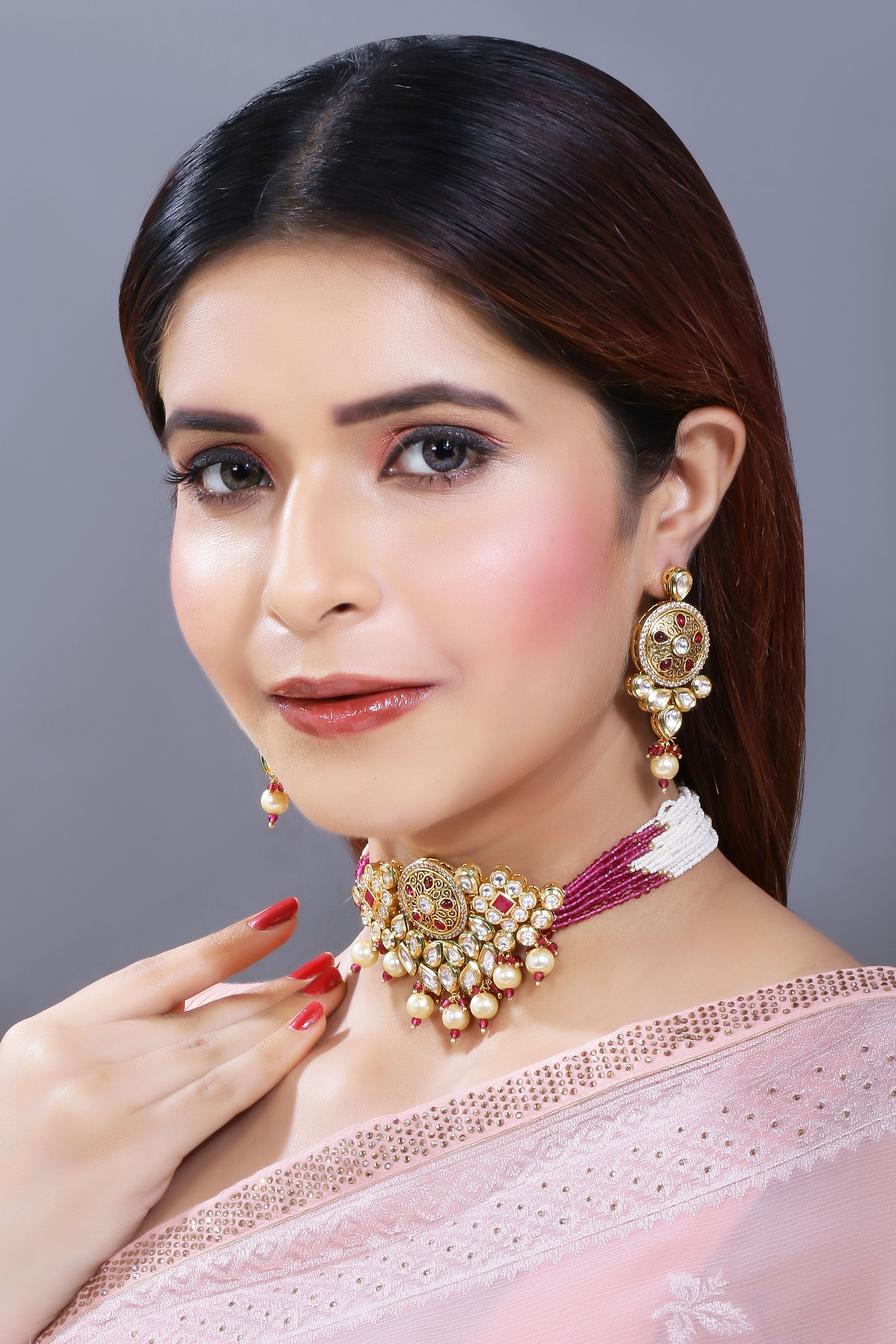 OORJA Ruby Choker