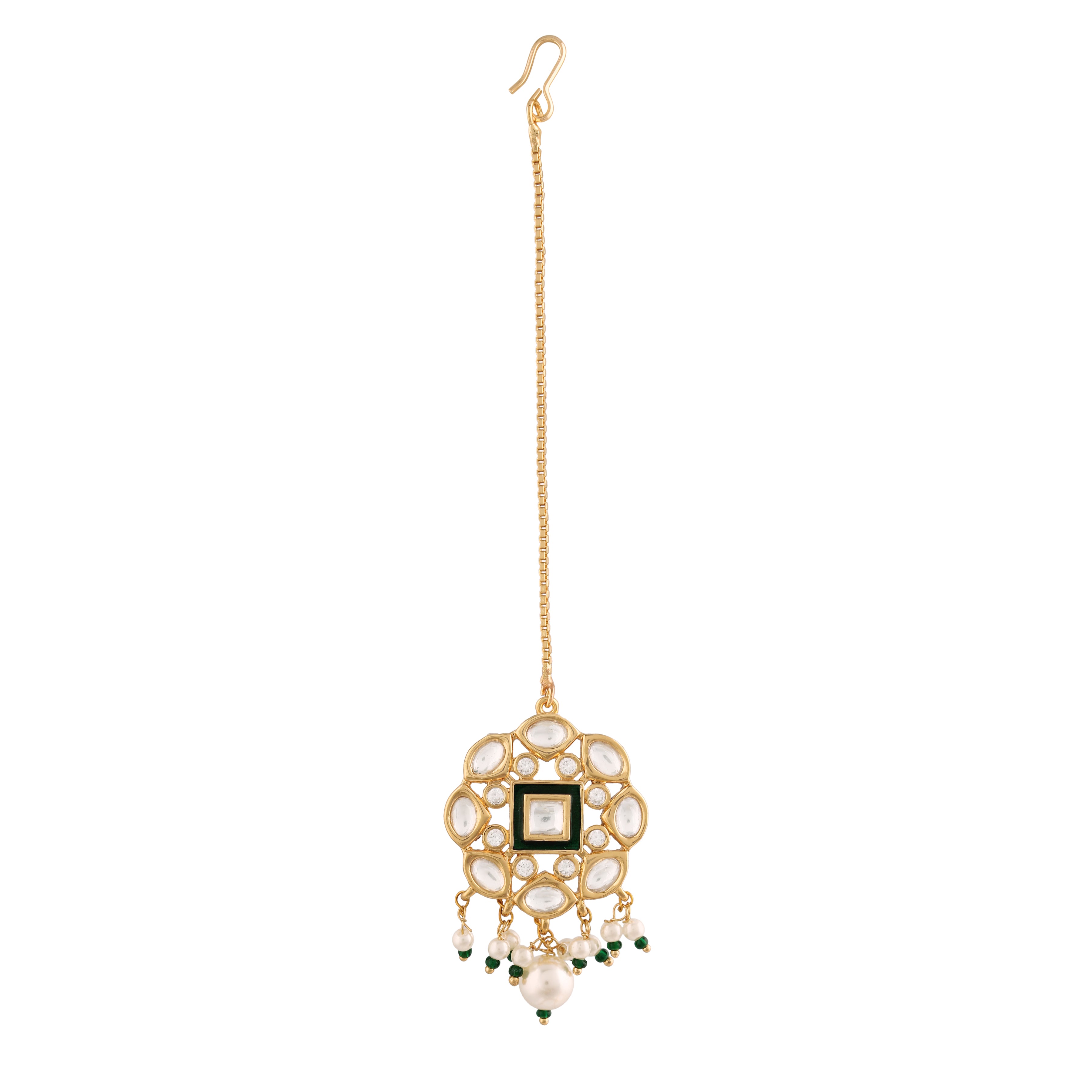 Surbhi green choker