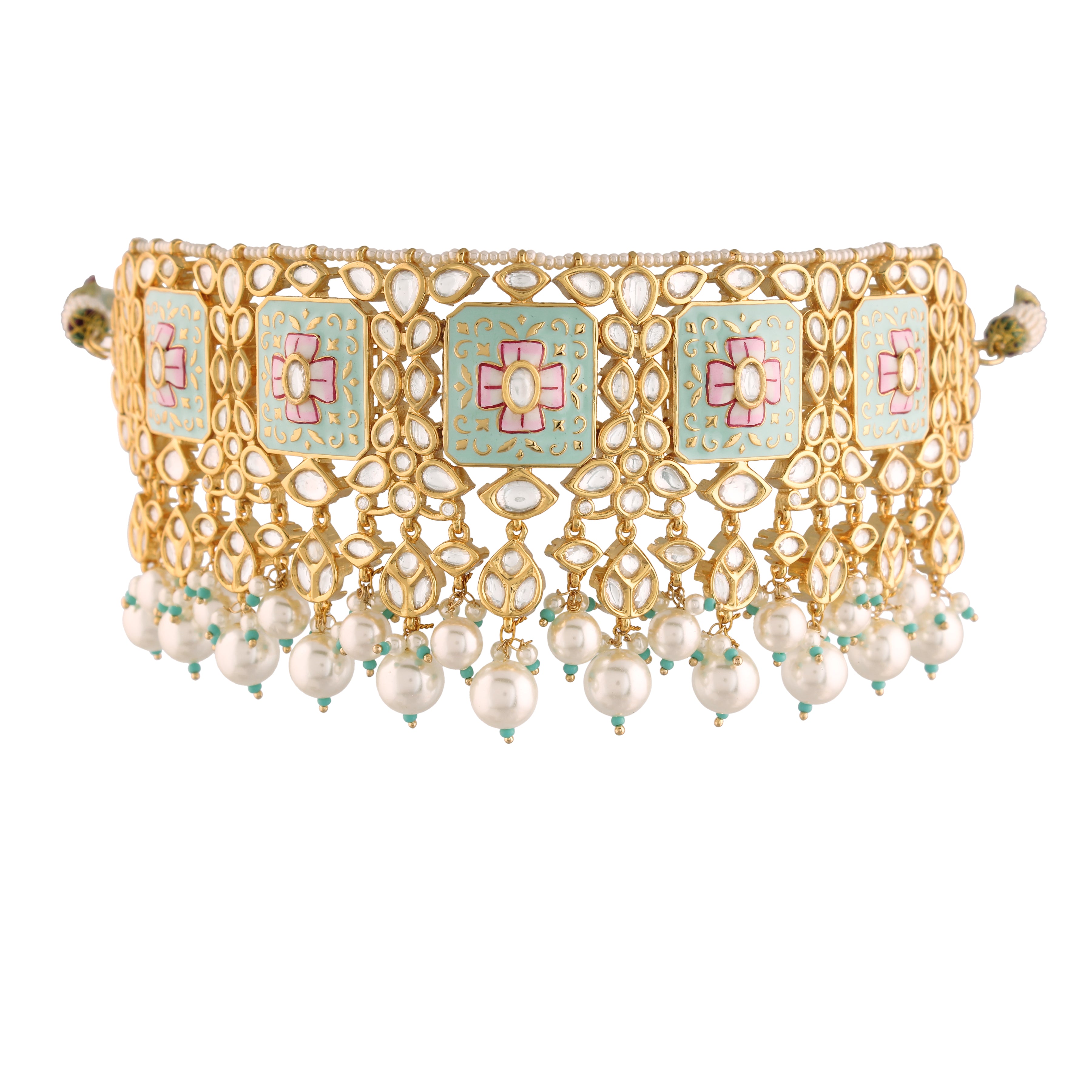KASHISH Mint Choker