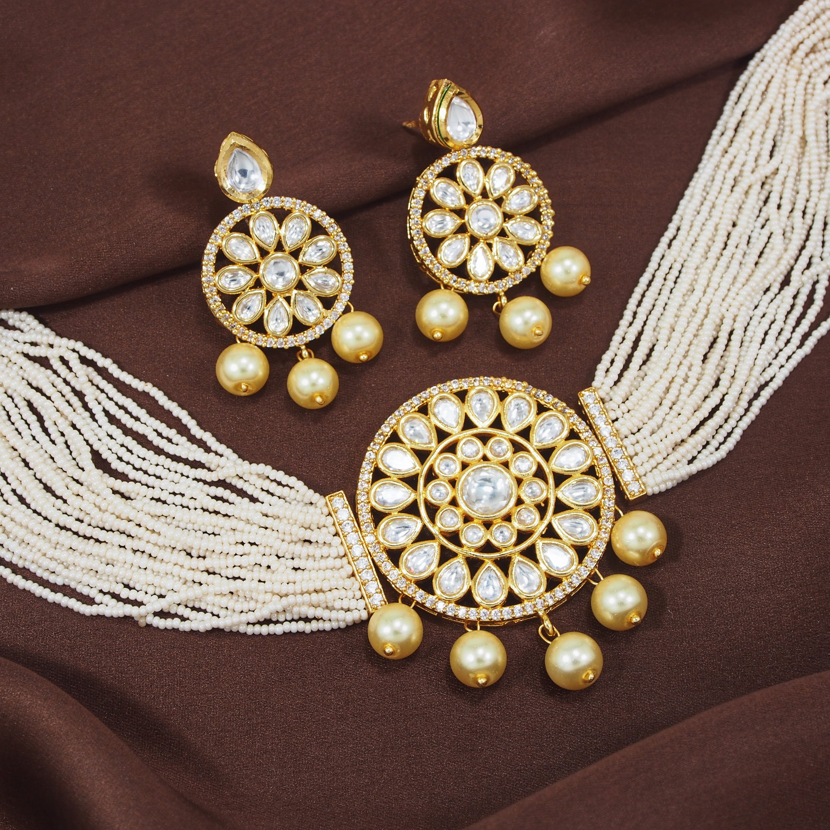 SHAFAQ White Choker