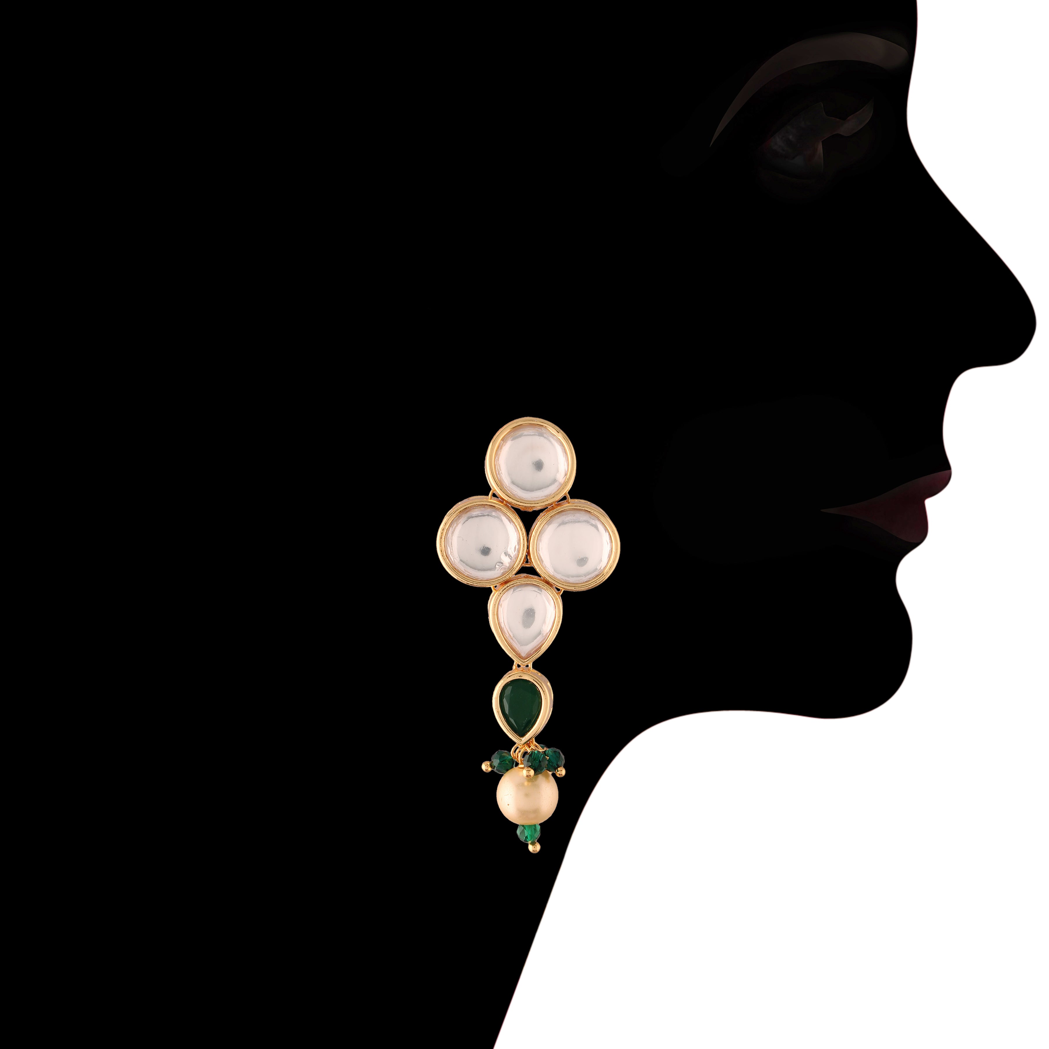 Manya Green Choker Set