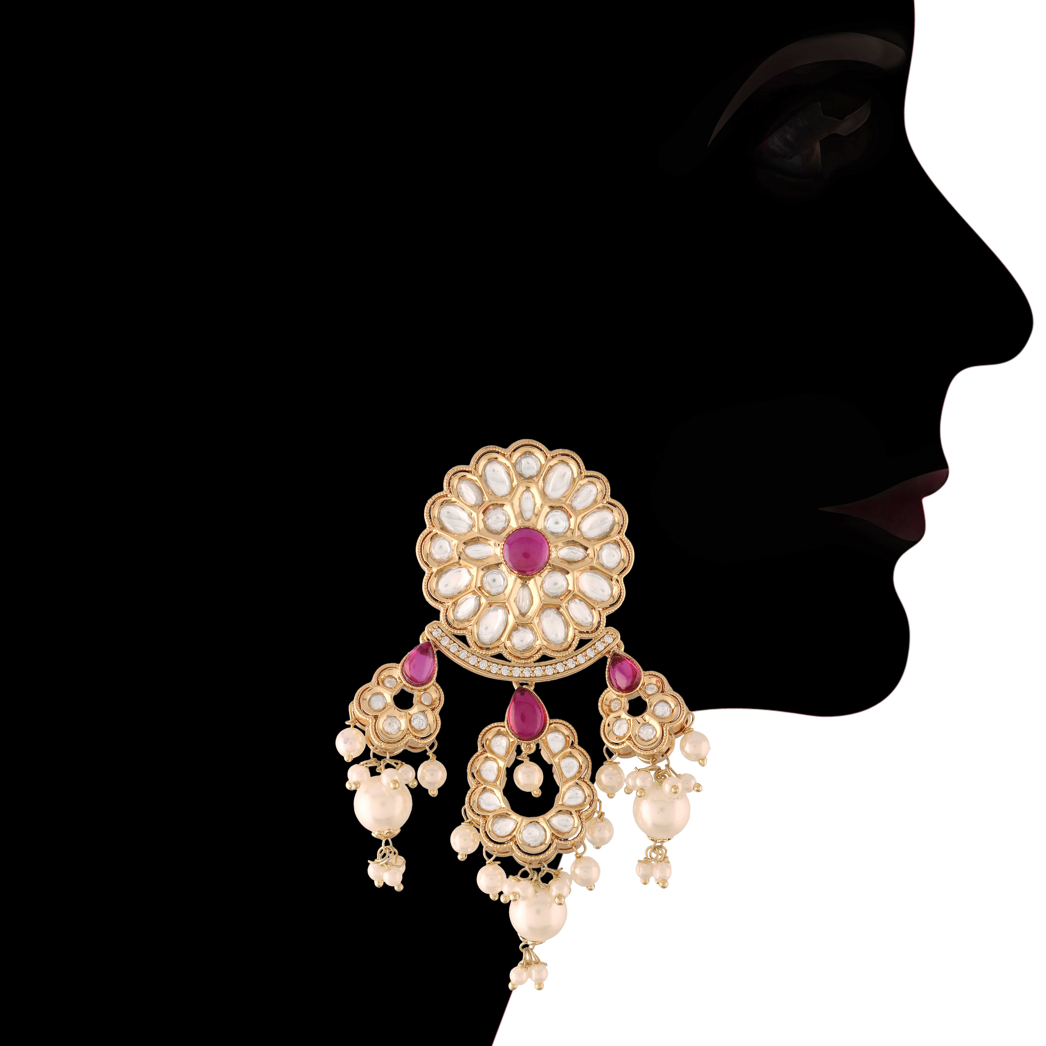 Banhi Ruby Choker Set