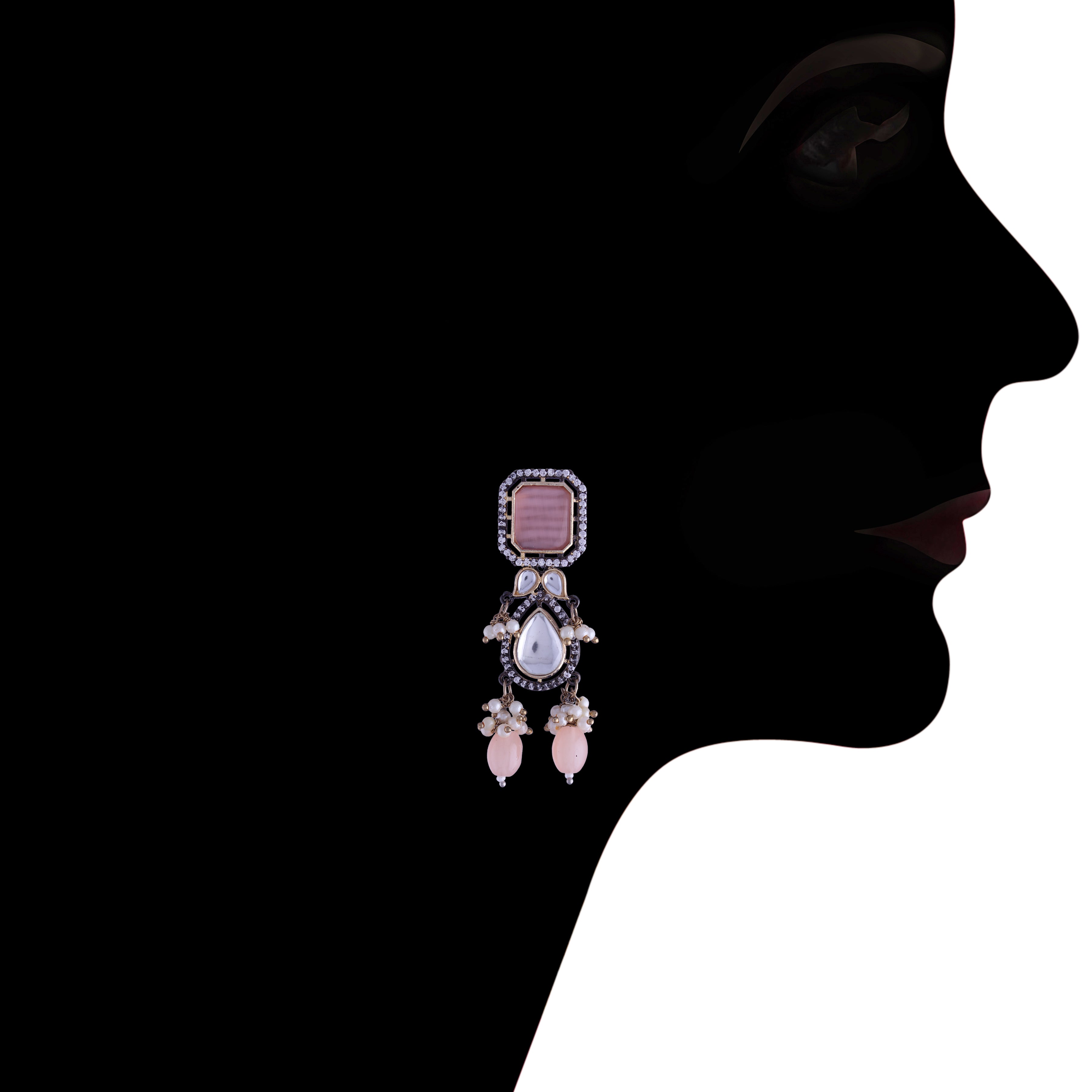 Zareen Polki Kundan NeckPiece