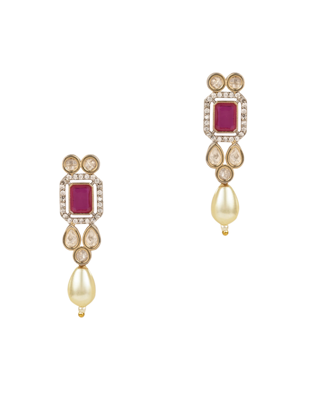 Advisha Polki Kundan Neckpiece