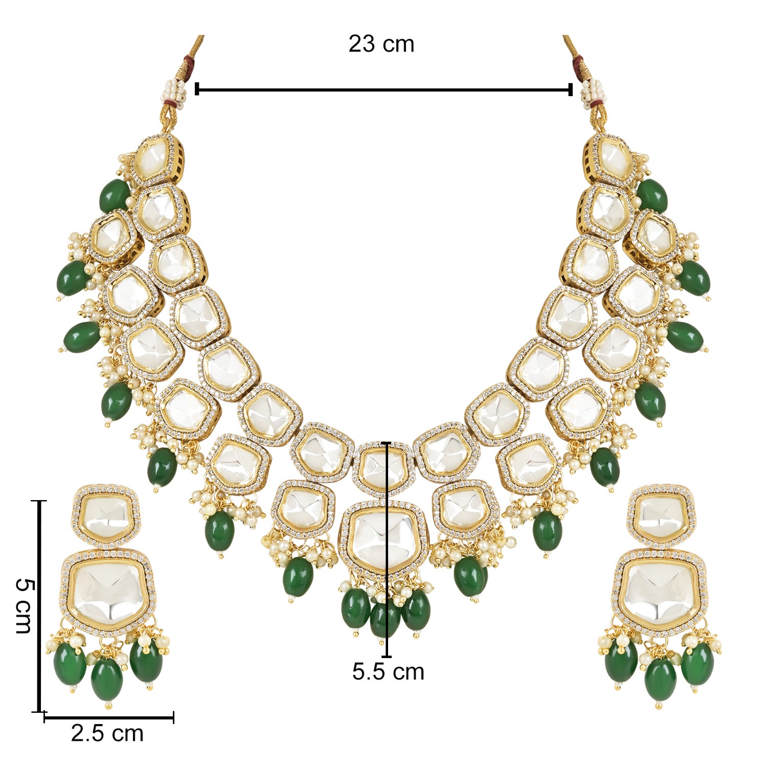 Taapsee Polki Kundan Neckpiece