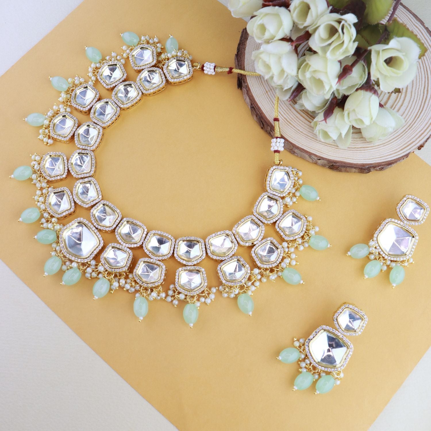 Taapsee Polki Kundan Neckpiece