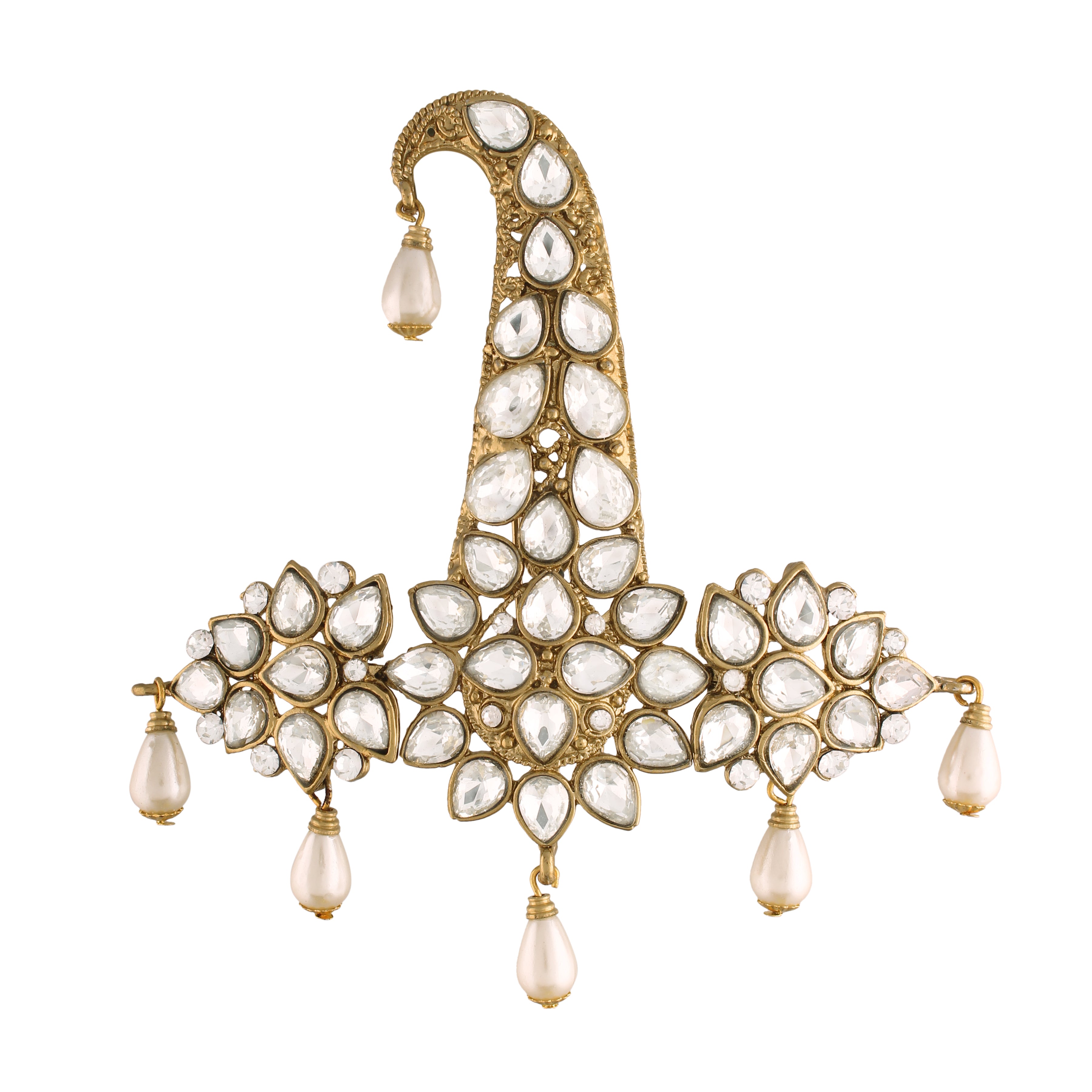Stone Studded ,Pearls , kundan kalangi for Mens