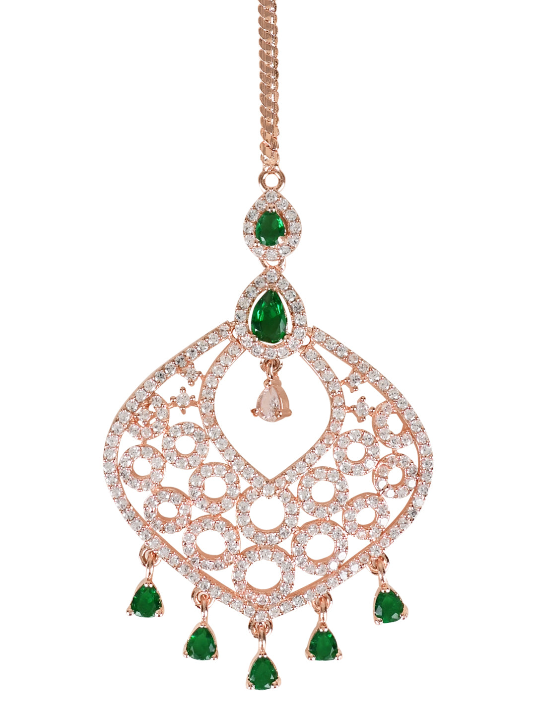 Sofia Green Maangtikka