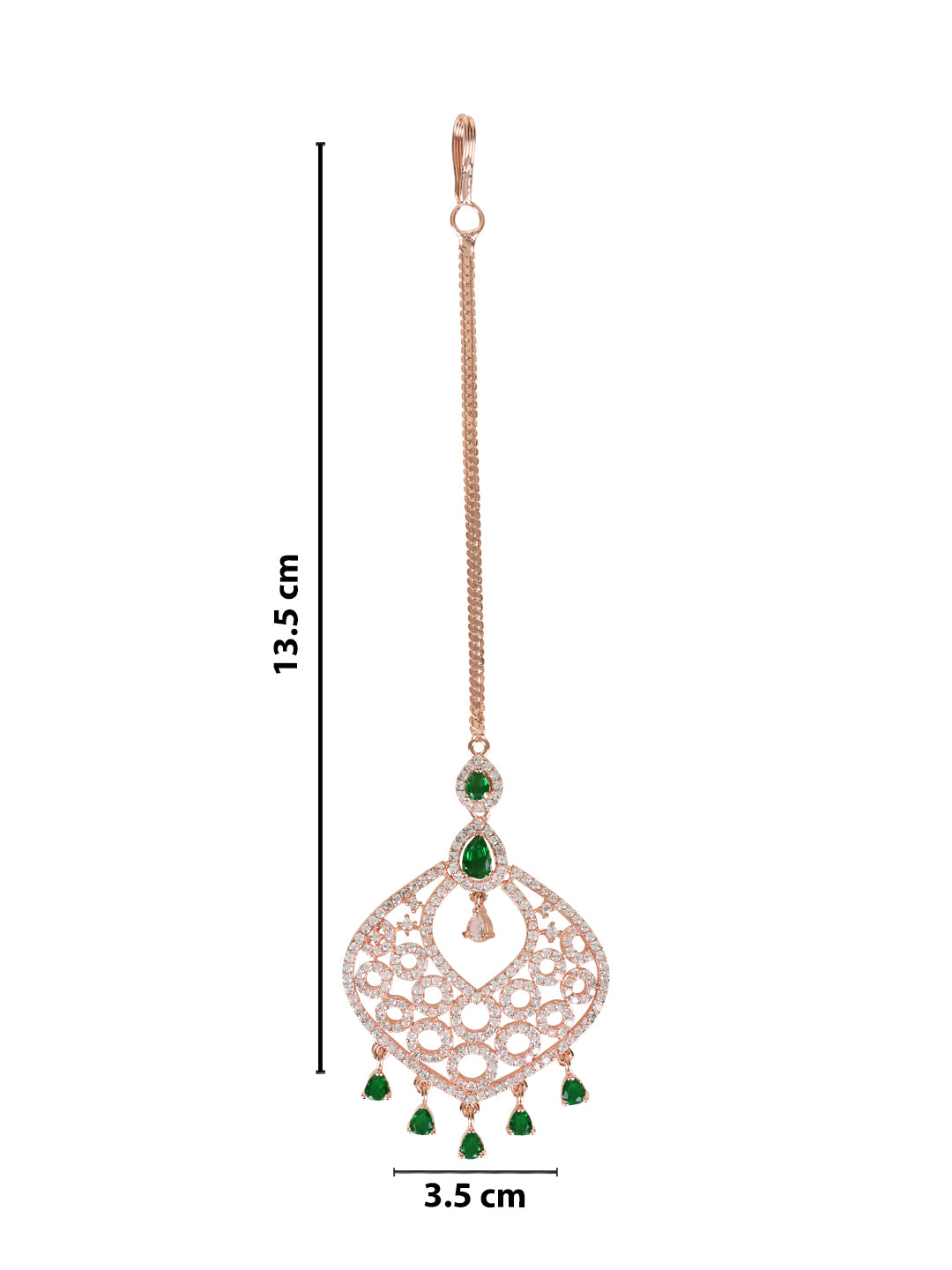 Sofia Green Maangtikka