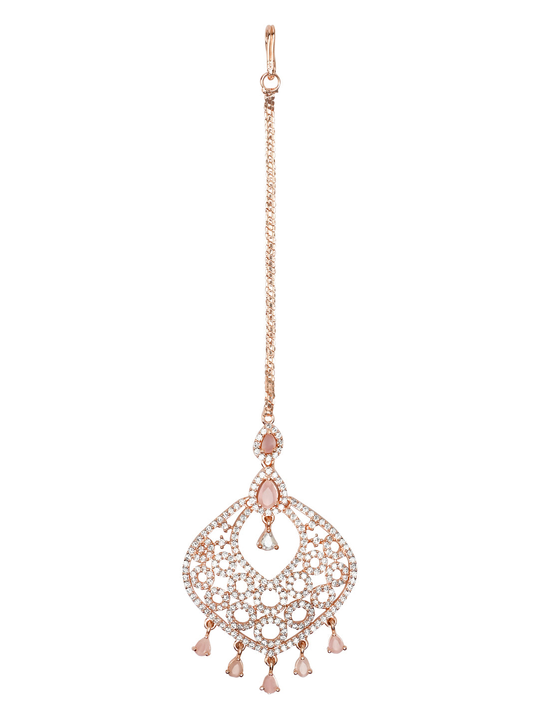 Sofia Pink Maangtikka