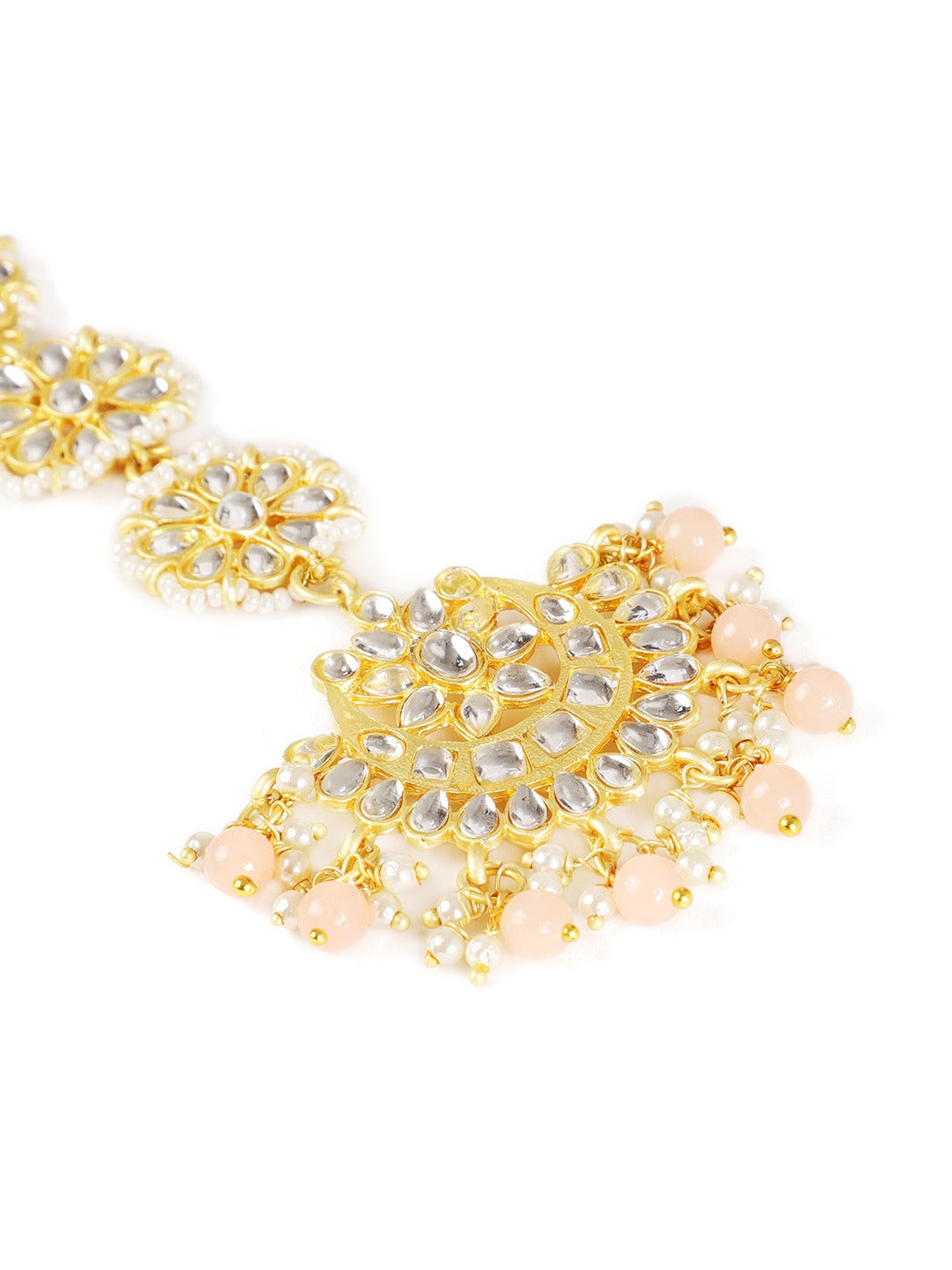 Ahsas Peach Maang Tikka