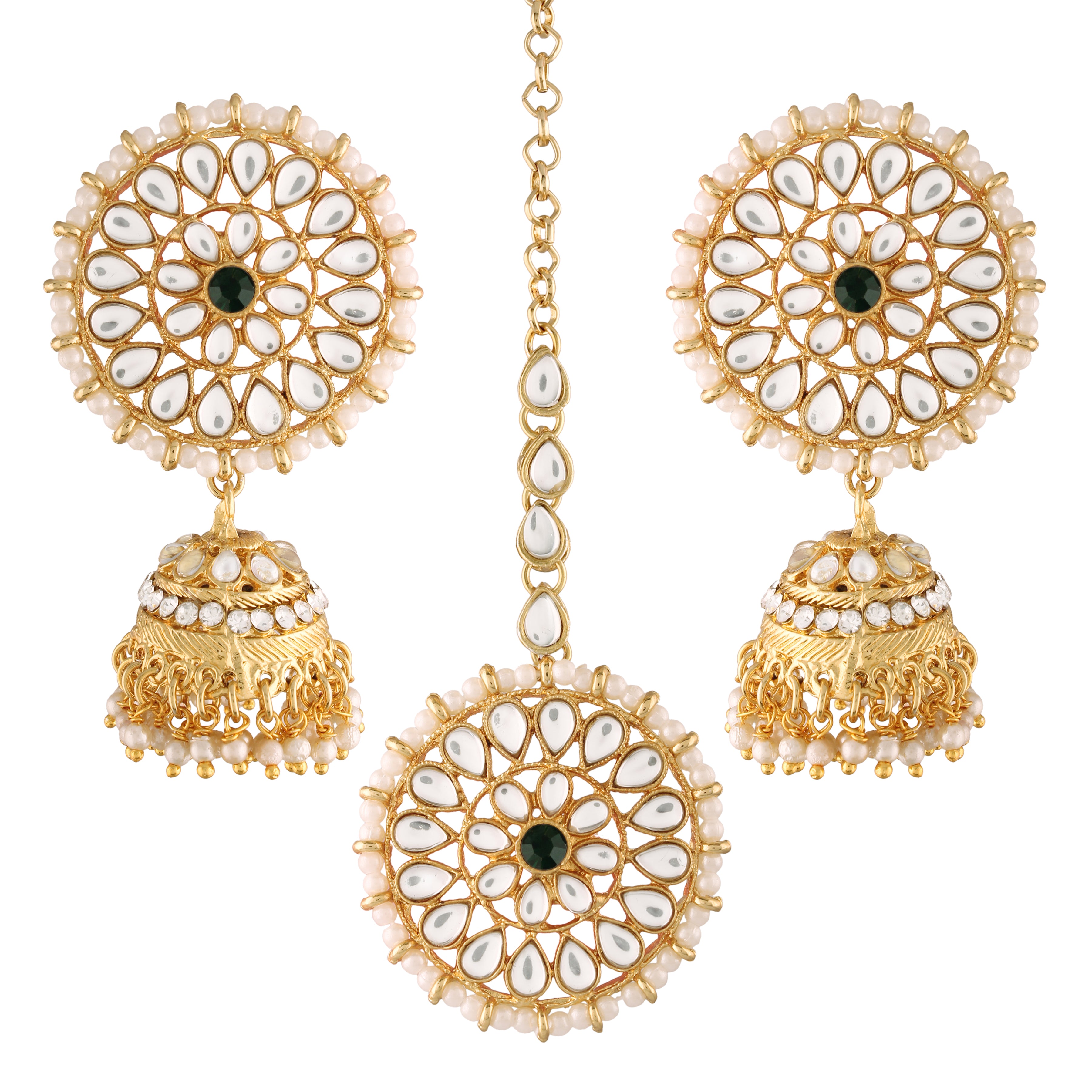 Swasti MaangTikka Earrings Set