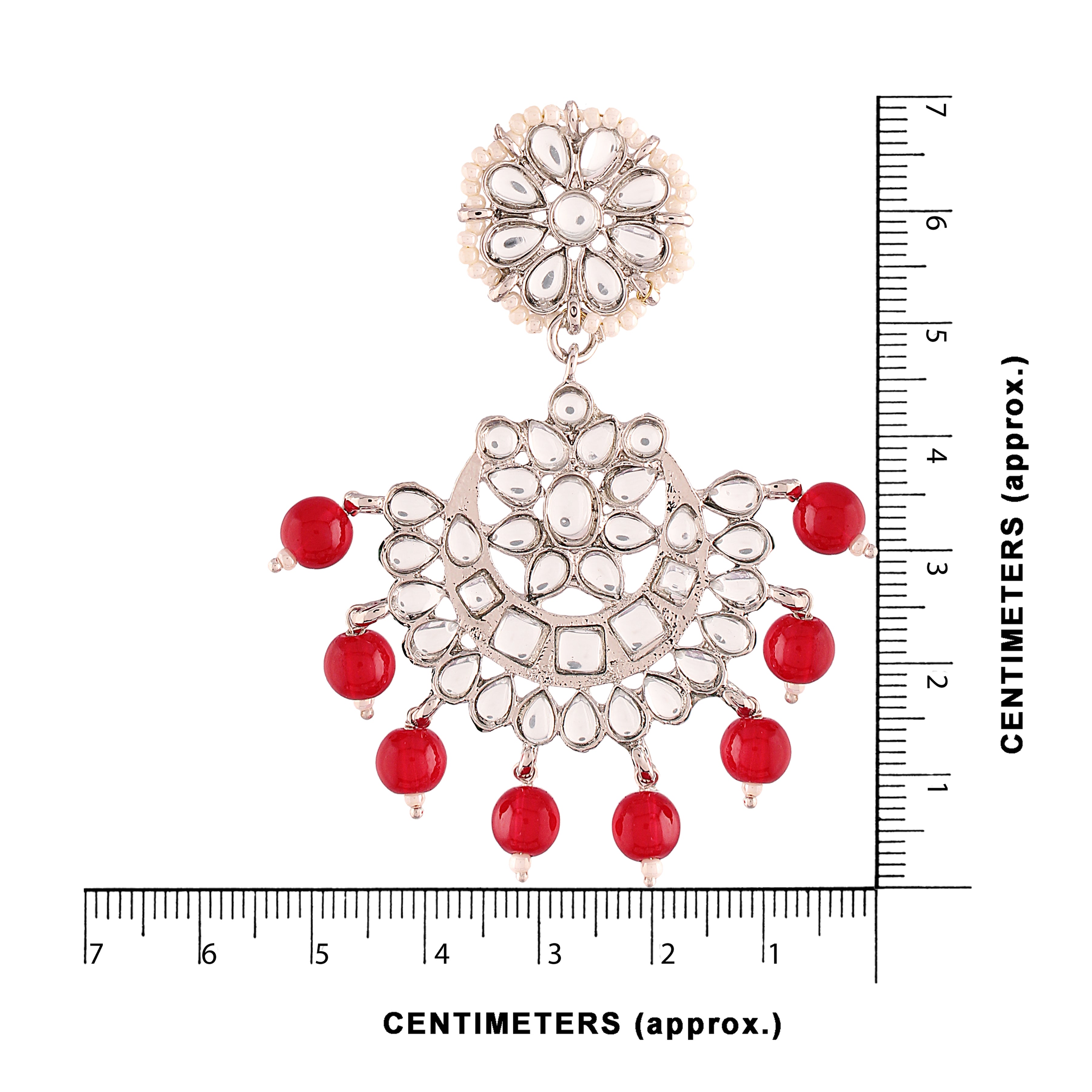 Shyama MaangTikka Earrings Set