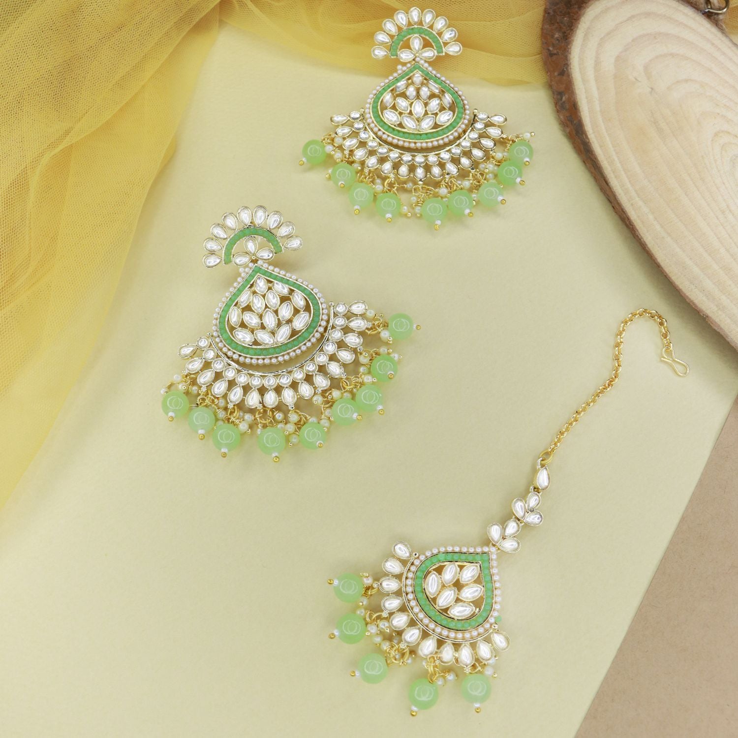 Kundan , Stones , Pearls , Meenakari