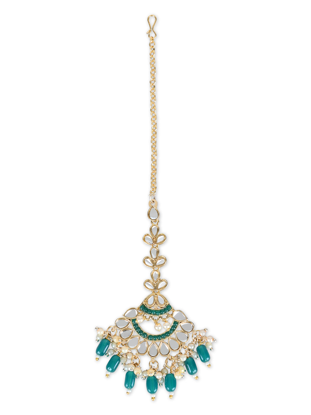 Anwesha Maangtikka Earring Set