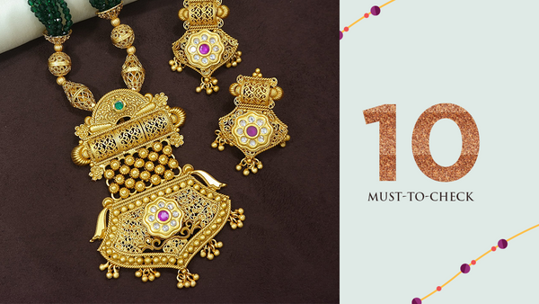 10 must-to-check Raksha Bandhan jewellery pieces that every sister deserves