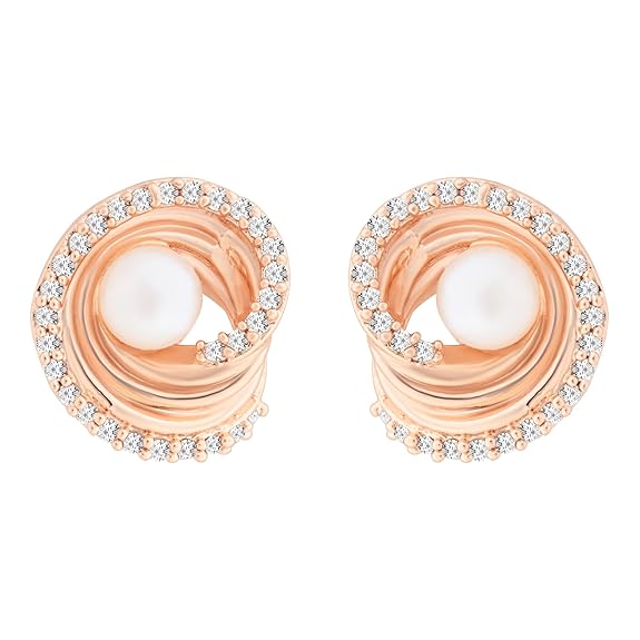 Ekrukti -Rose Gold  Studs