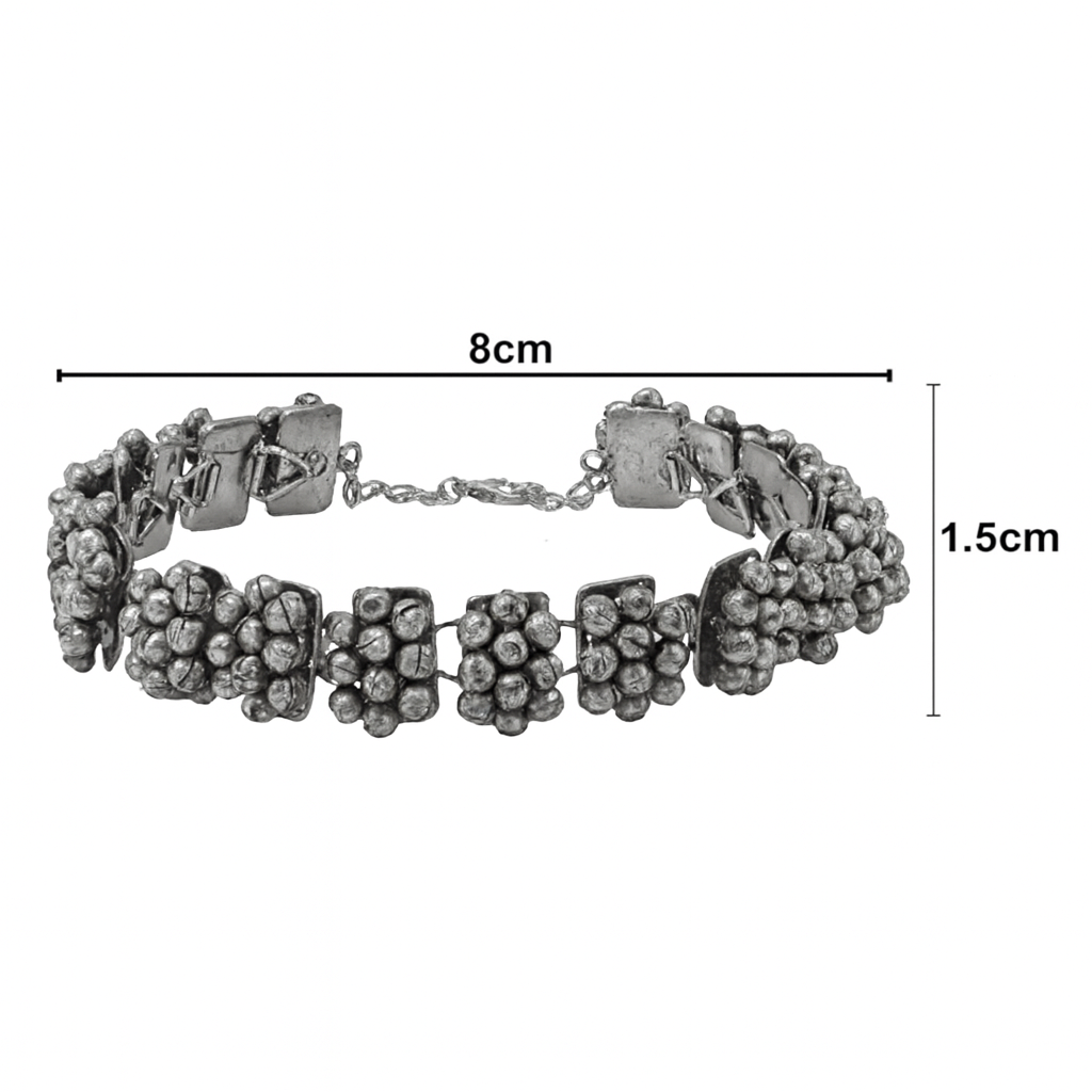 Turvi Oxidised Anklets