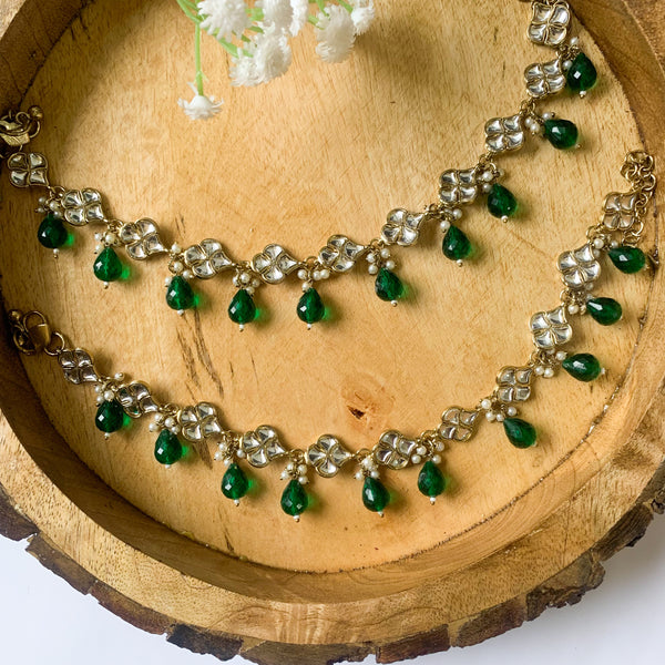 Bhanvi Green Payal/ Anklets