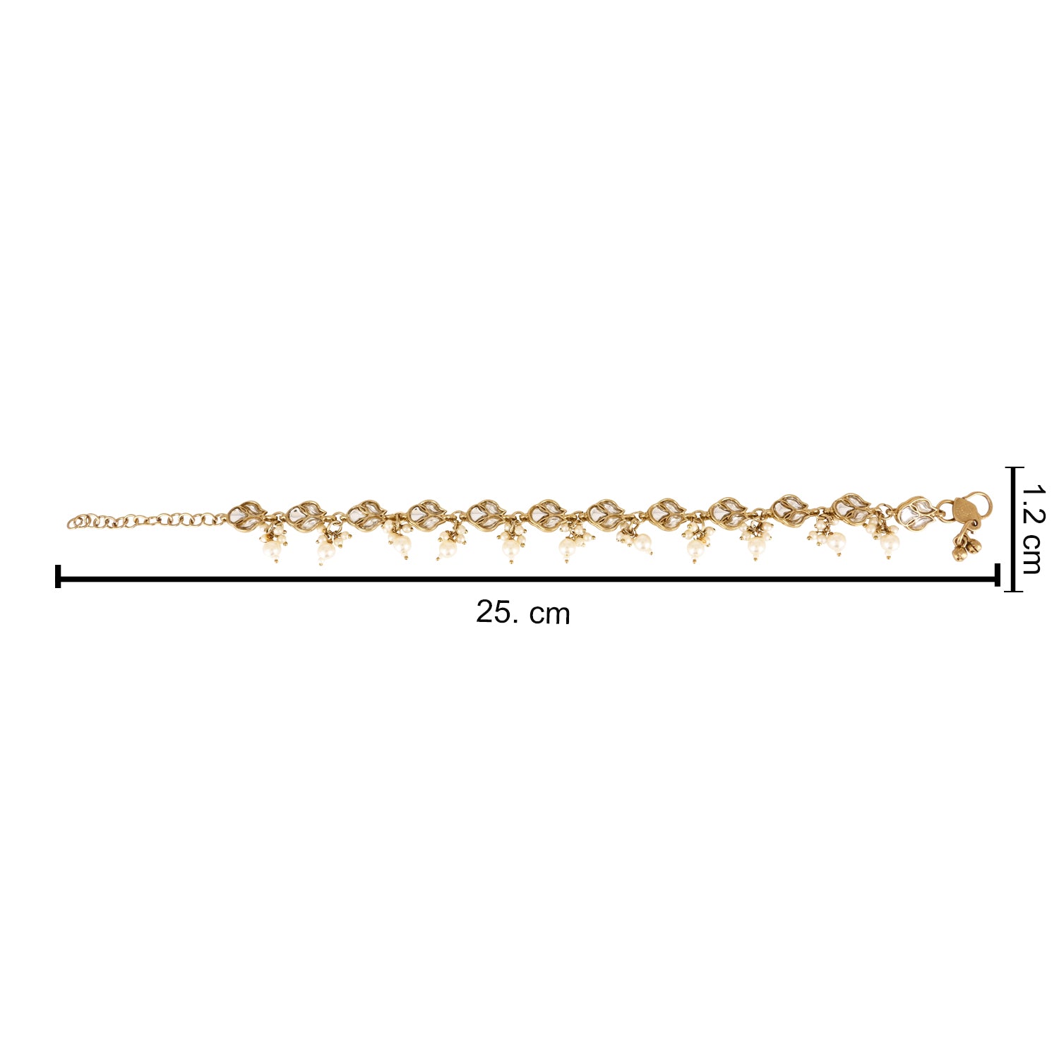 Farsha White Payal/ Anklets