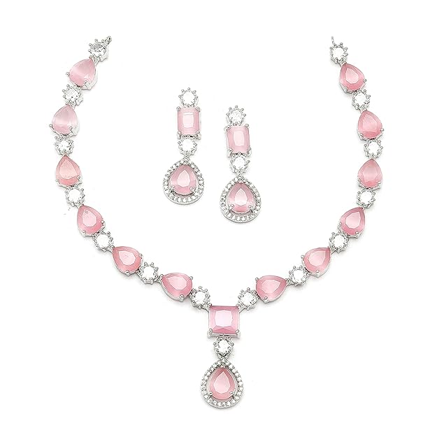 Livia Pink Necklace Set