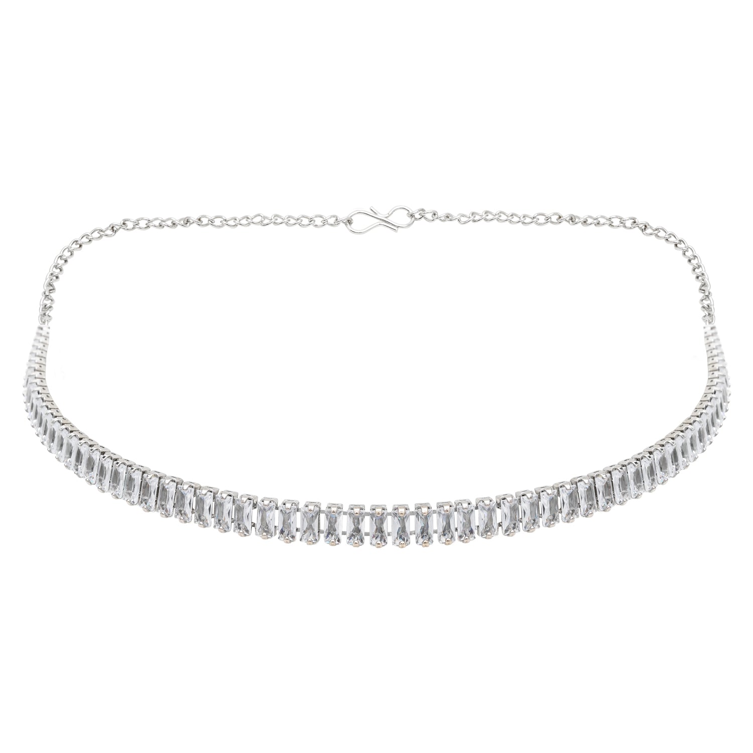 Juliana Silver Necklace Set