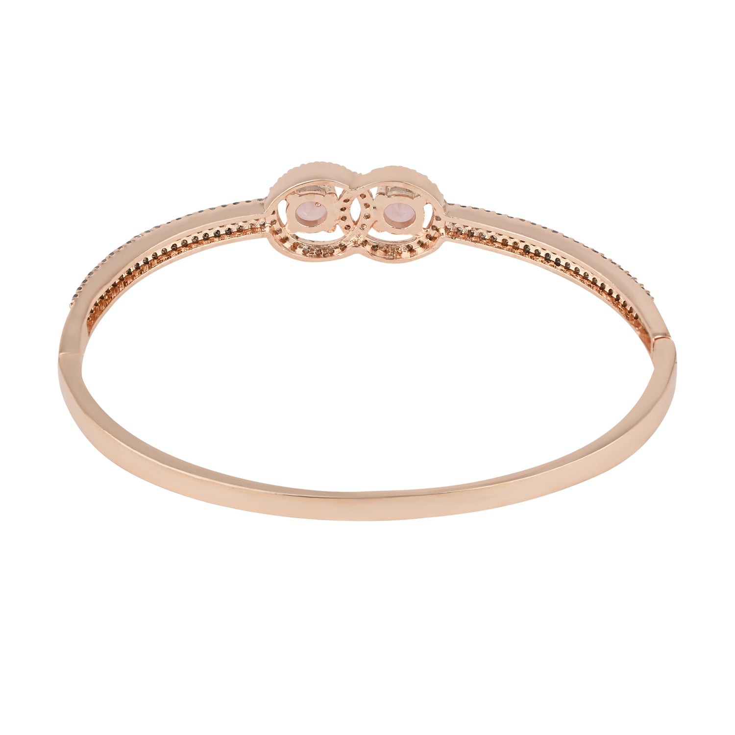 Daania RoseGold Pink Zirconia Bracelet
