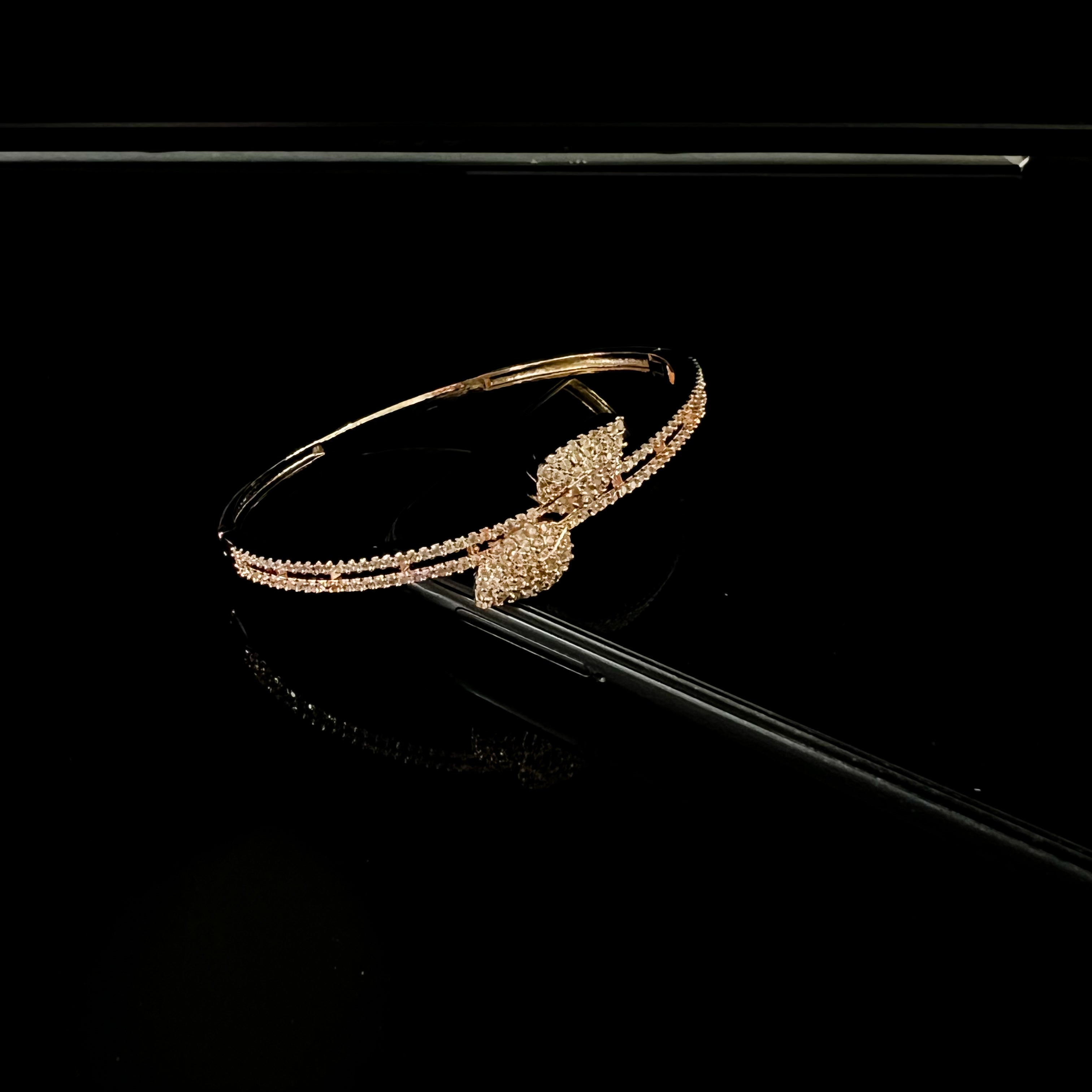 Leyza RoseGold Zirconia Bracelets