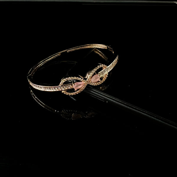 Shiba Rosegold Pink Zirconia Bracelet