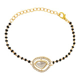 Kundan Mangalsutra Bracelet