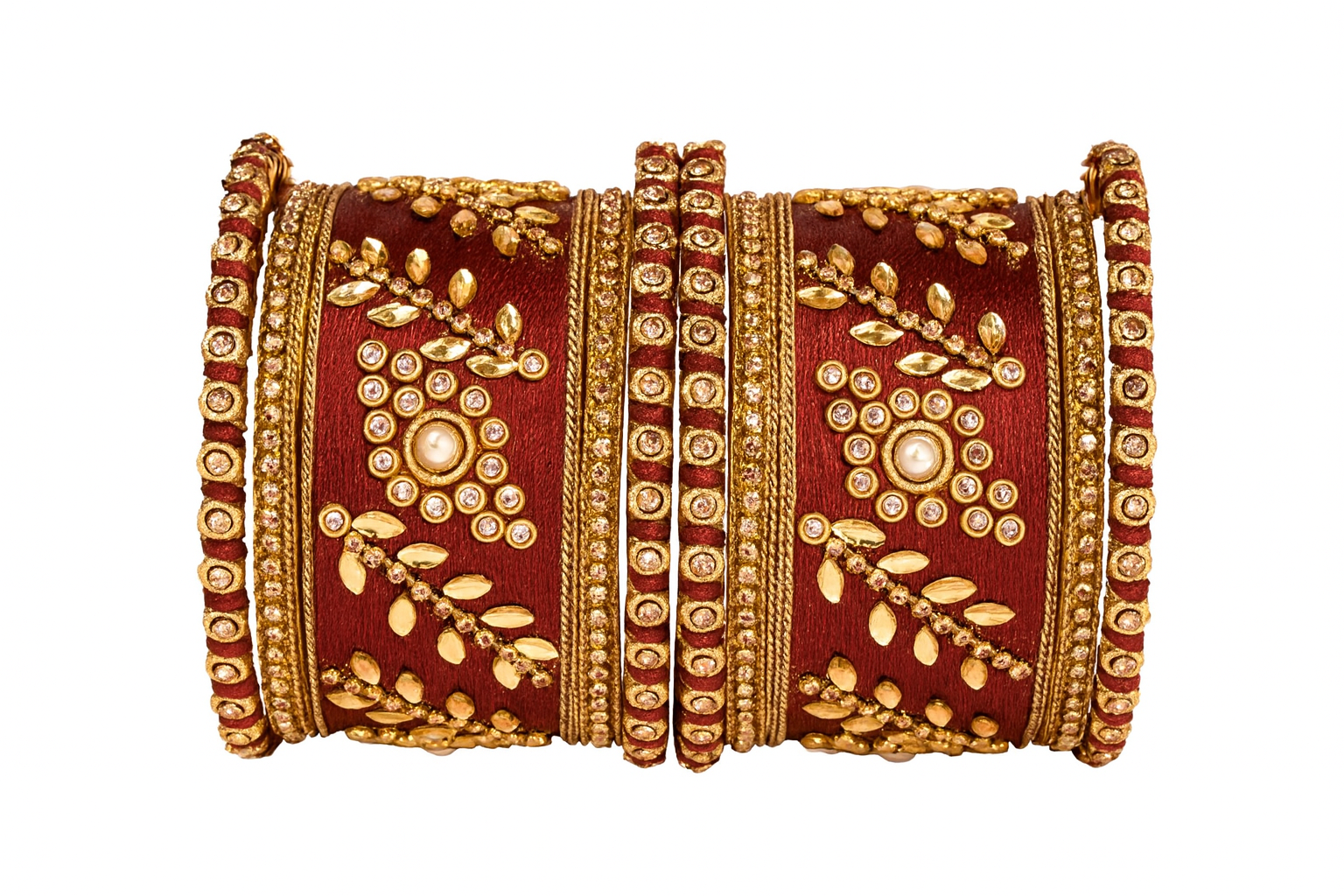 Esha Red Bangles