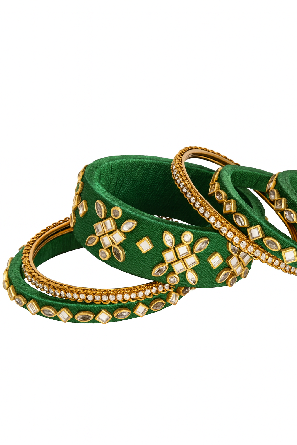 Anushri Green Bangles